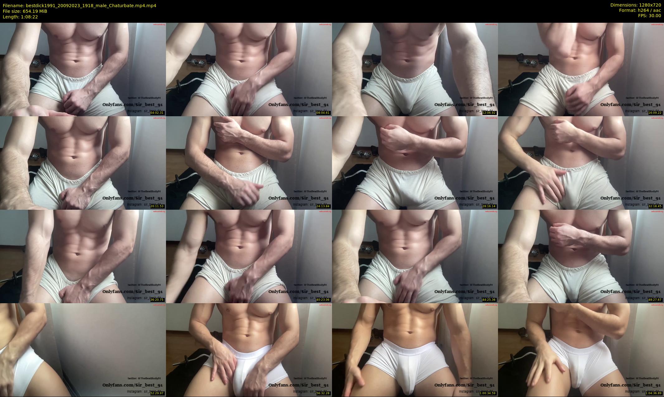 bestdick1991 — 69 minute Chaturbate male cam show recording, 720p, Sep 20, 2023