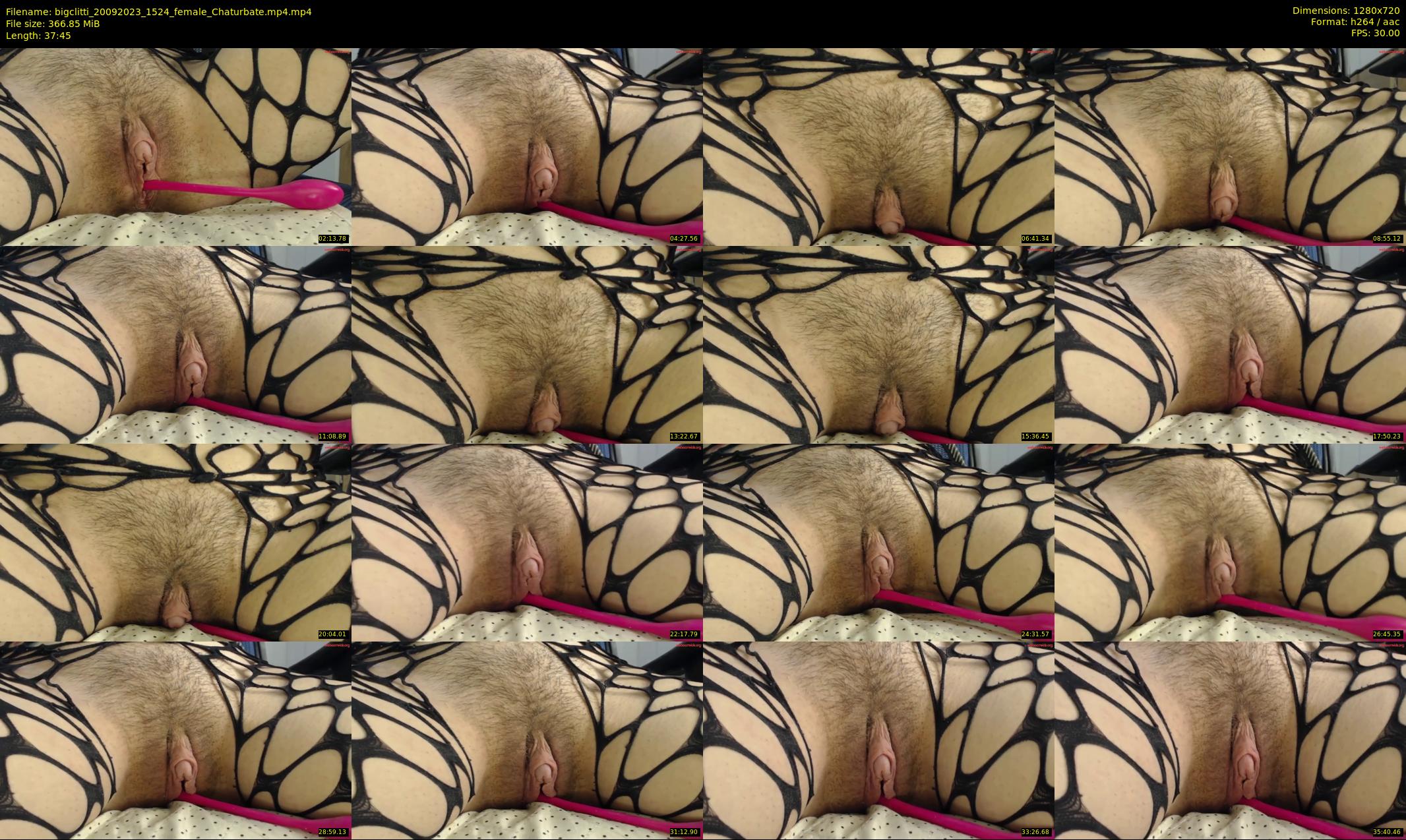 bigclitti — 38 minute Chaturbate female cam show recording, 720p, Sep 20, 2023
