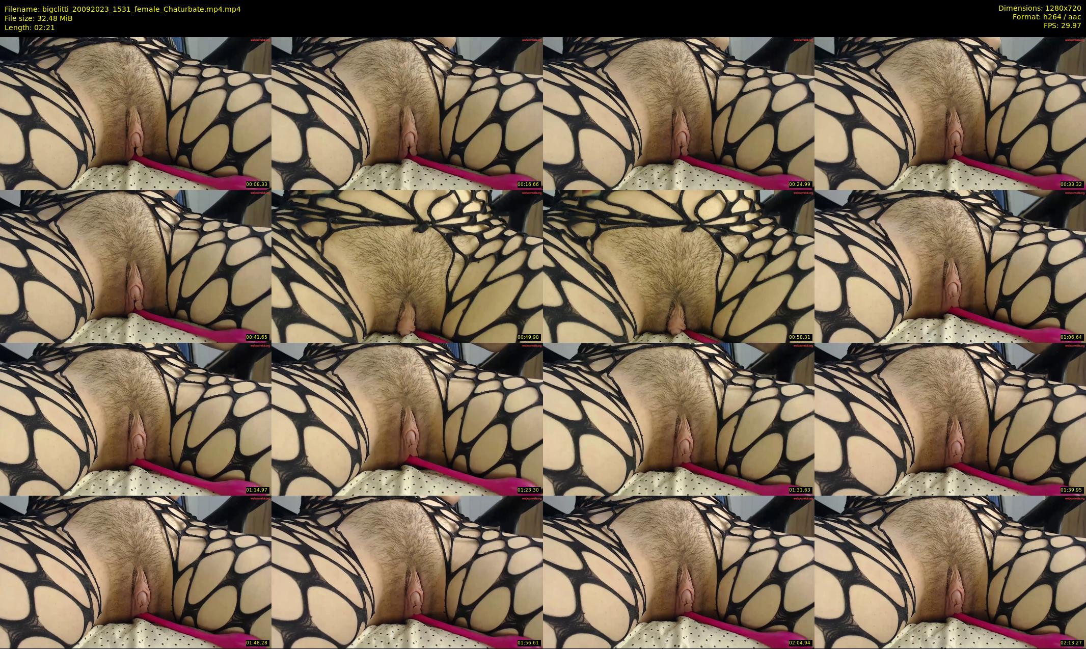 bigclitti — 3 minute Chaturbate female cam show recording, 720p, Sep 20, 2023