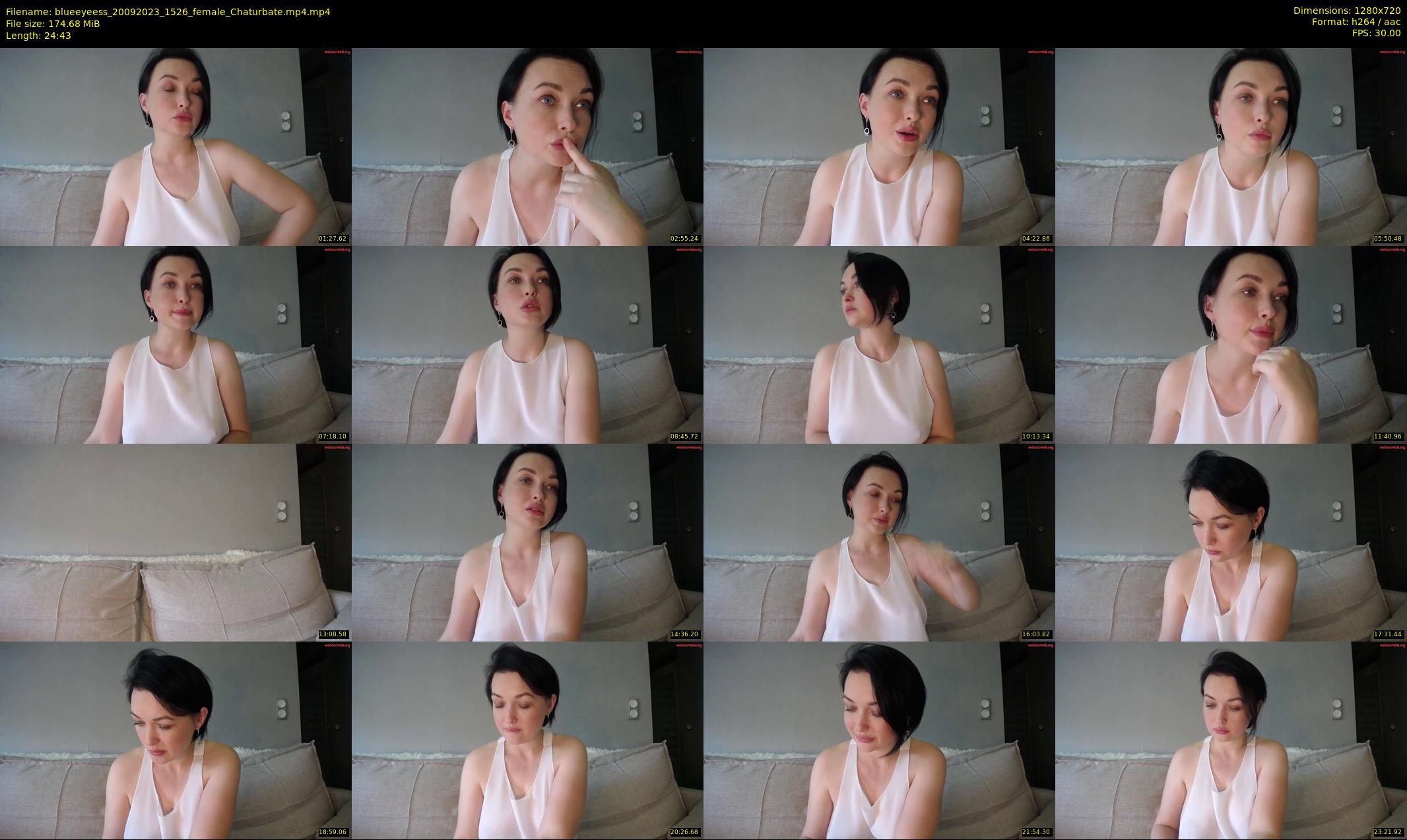 blueeyeess — 25 minute Chaturbate female cam show recording, 720p, Sep 20, 2023