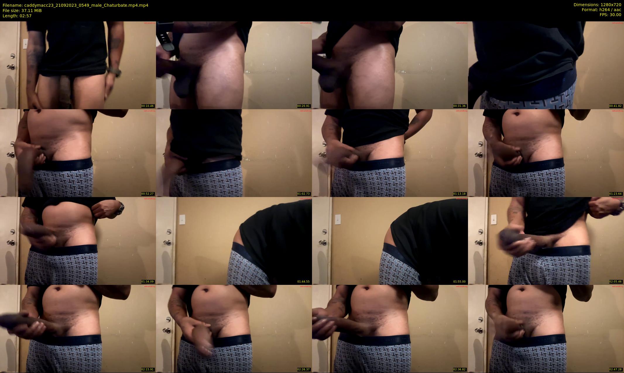 caddymacc23 — 3 minute Chaturbate male cam show recording, 720p, Sep 21, 2023