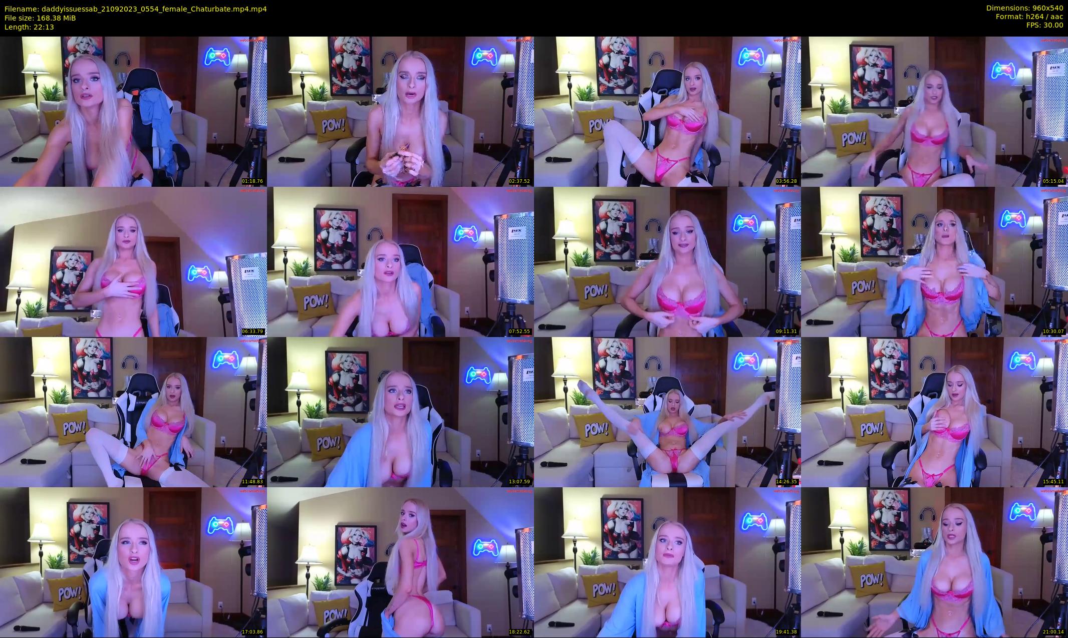 daddyissuessab — 23 minute Chaturbate female cam show recording, 480p, Sep 21, 2023