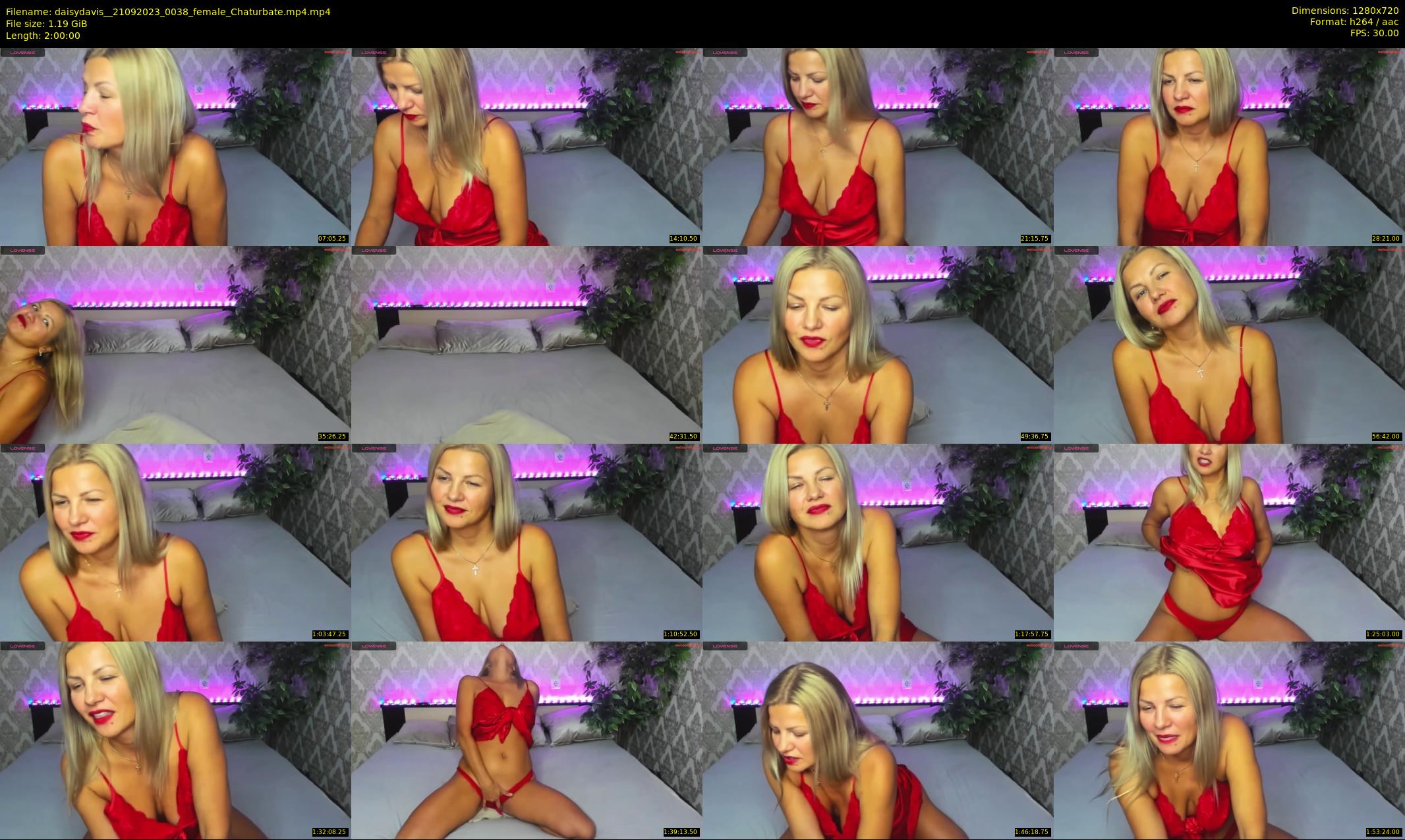 daisydavis_ — 120 minute Chaturbate female cam show recording, 720p, Sep 21, 2023