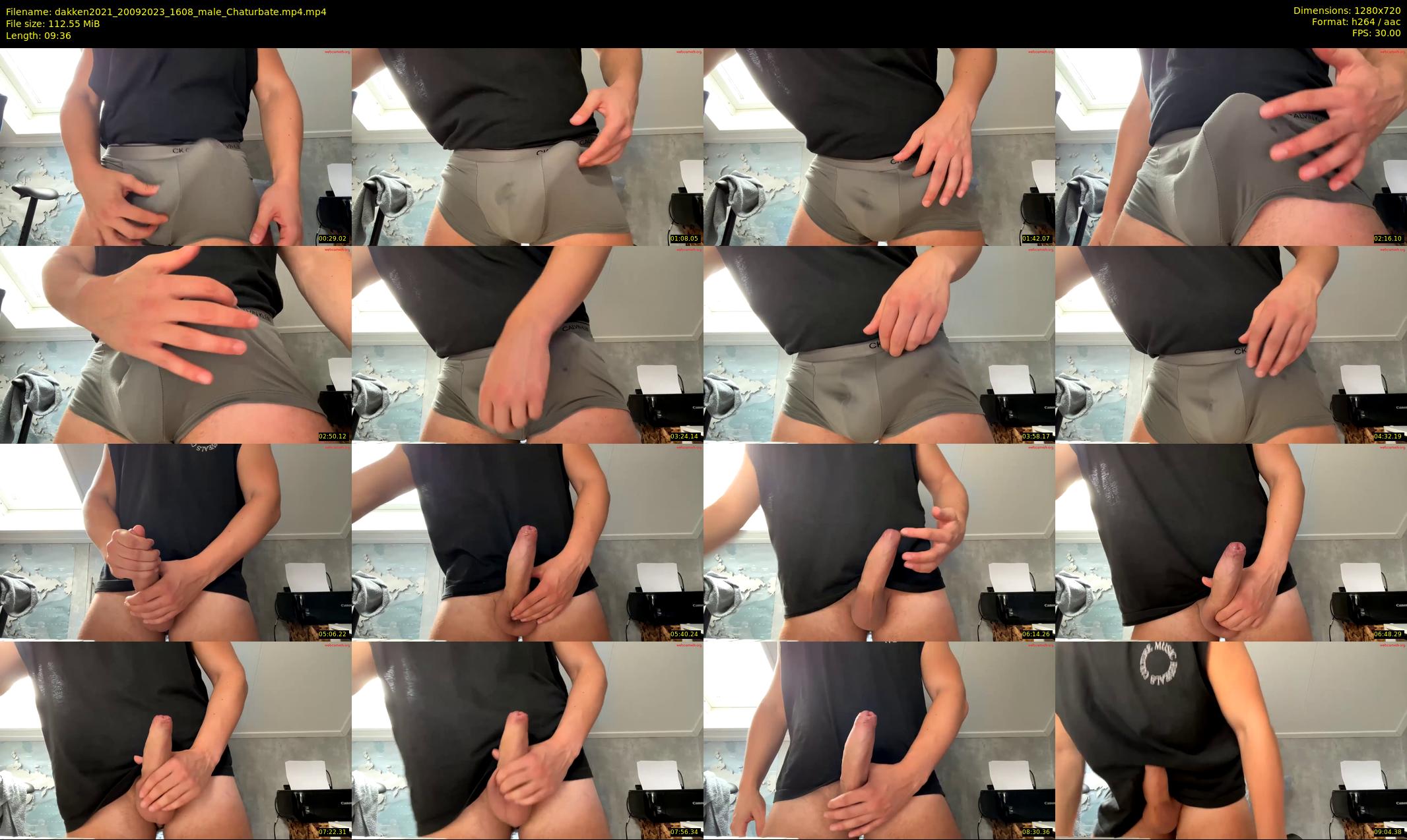 dakken2021 — 10 minute Chaturbate male cam show recording, 720p, Sep 20, 2023