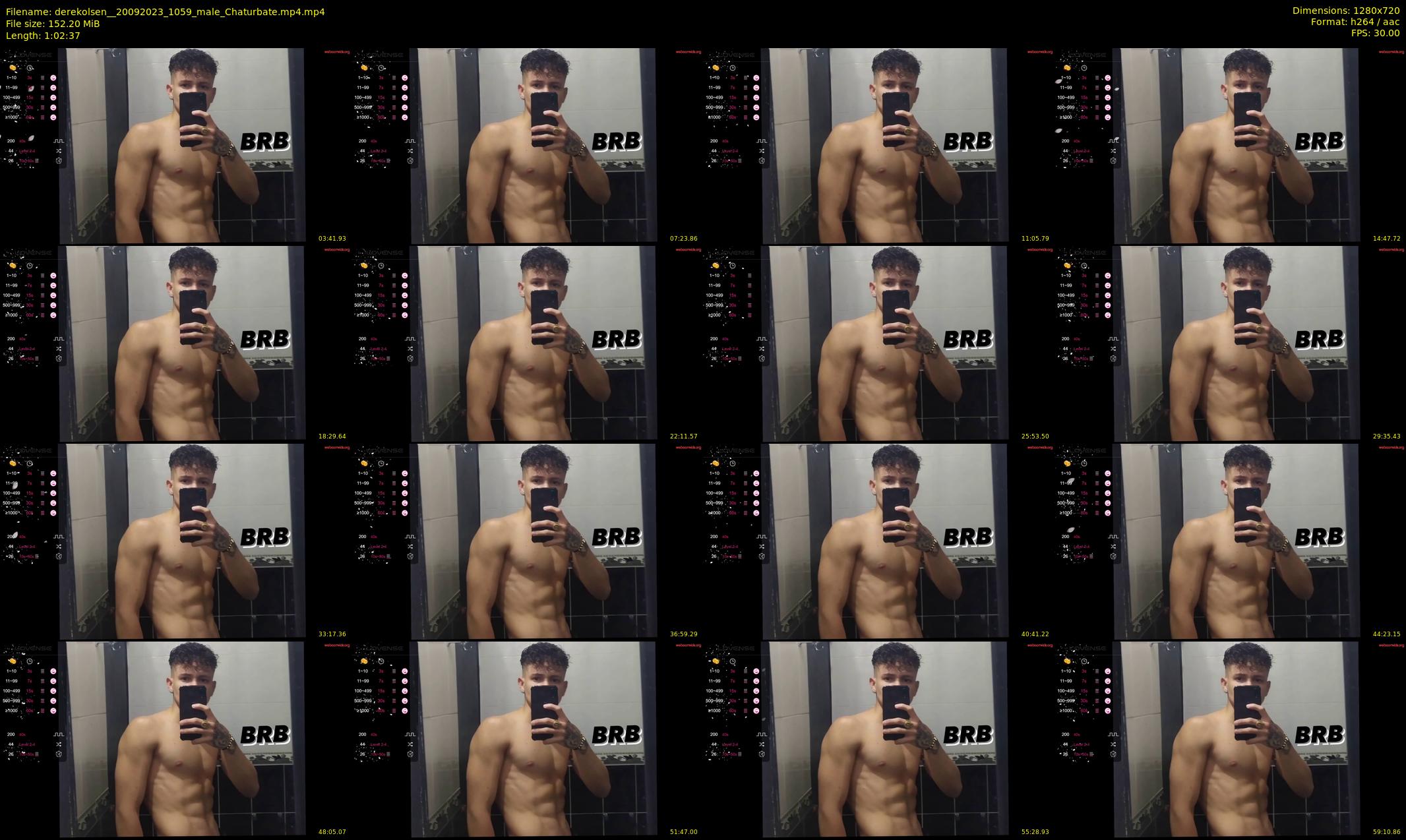 derekolsen_ — 63 minute Chaturbate male cam show recording, 720p, Sep 20, 2023