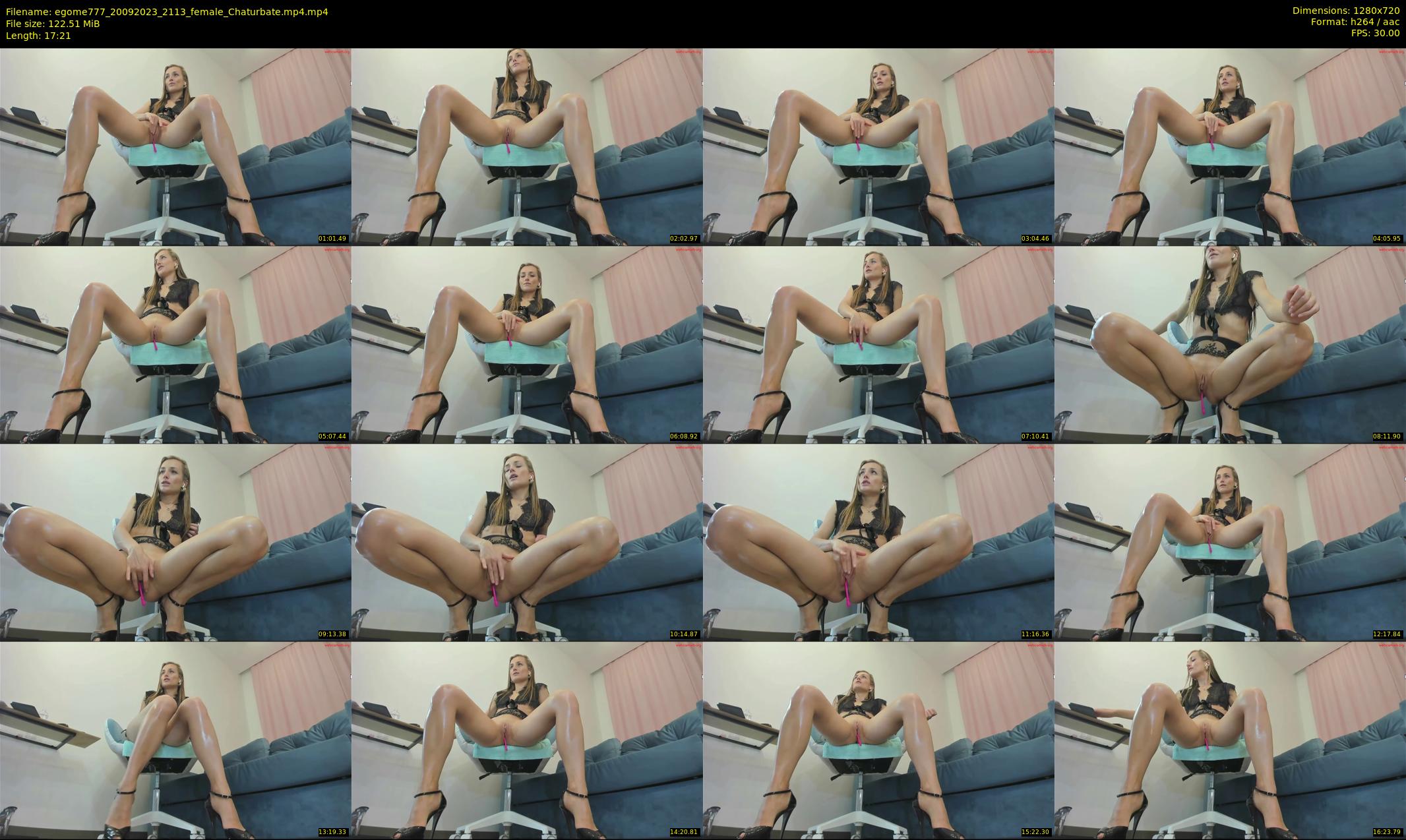 egome777 — 18 minute Chaturbate female cam show recording, 720p, Sep 20, 2023