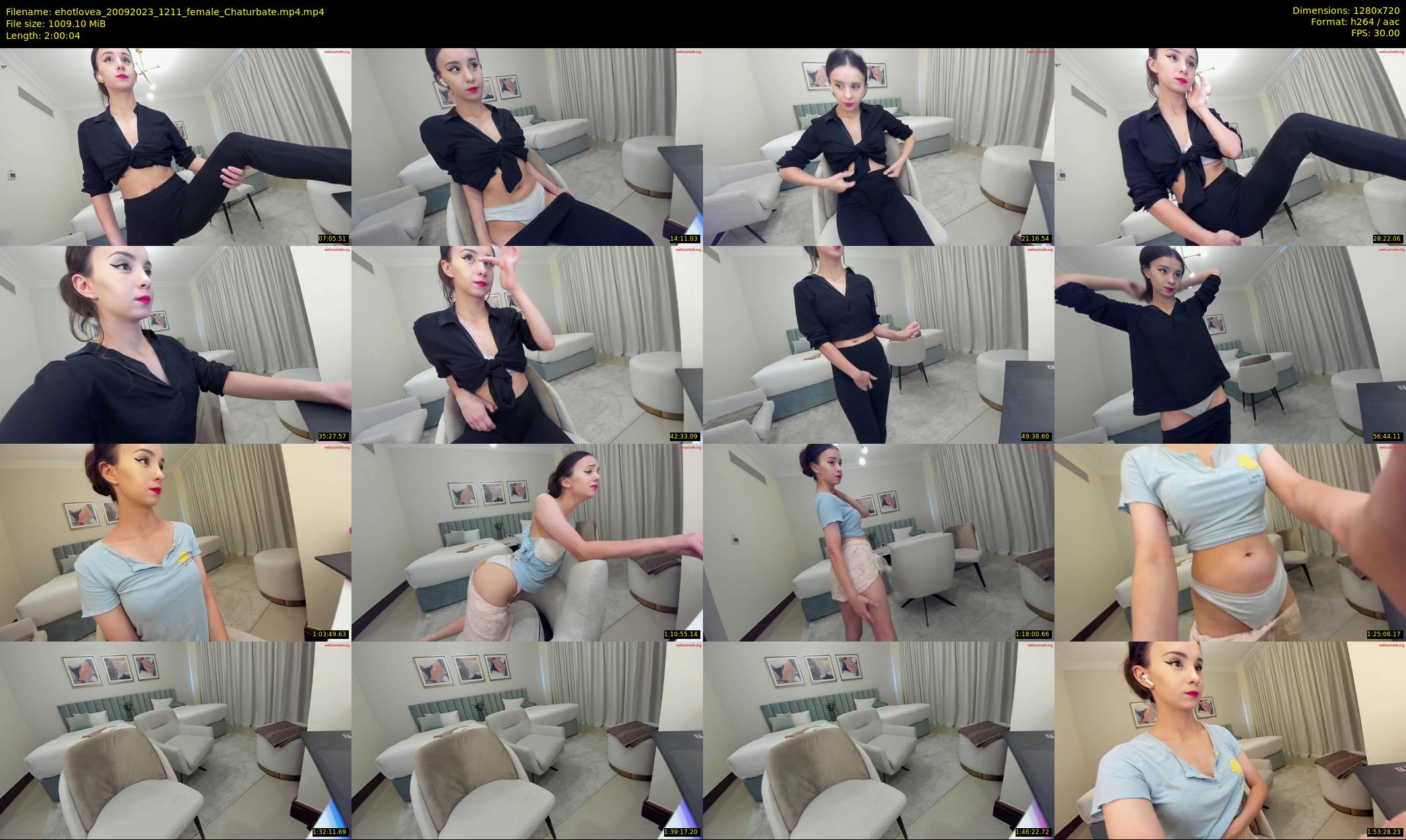 ehotlovea — 121 minute Chaturbate female cam show recording, 720p, Sep 20, 2023