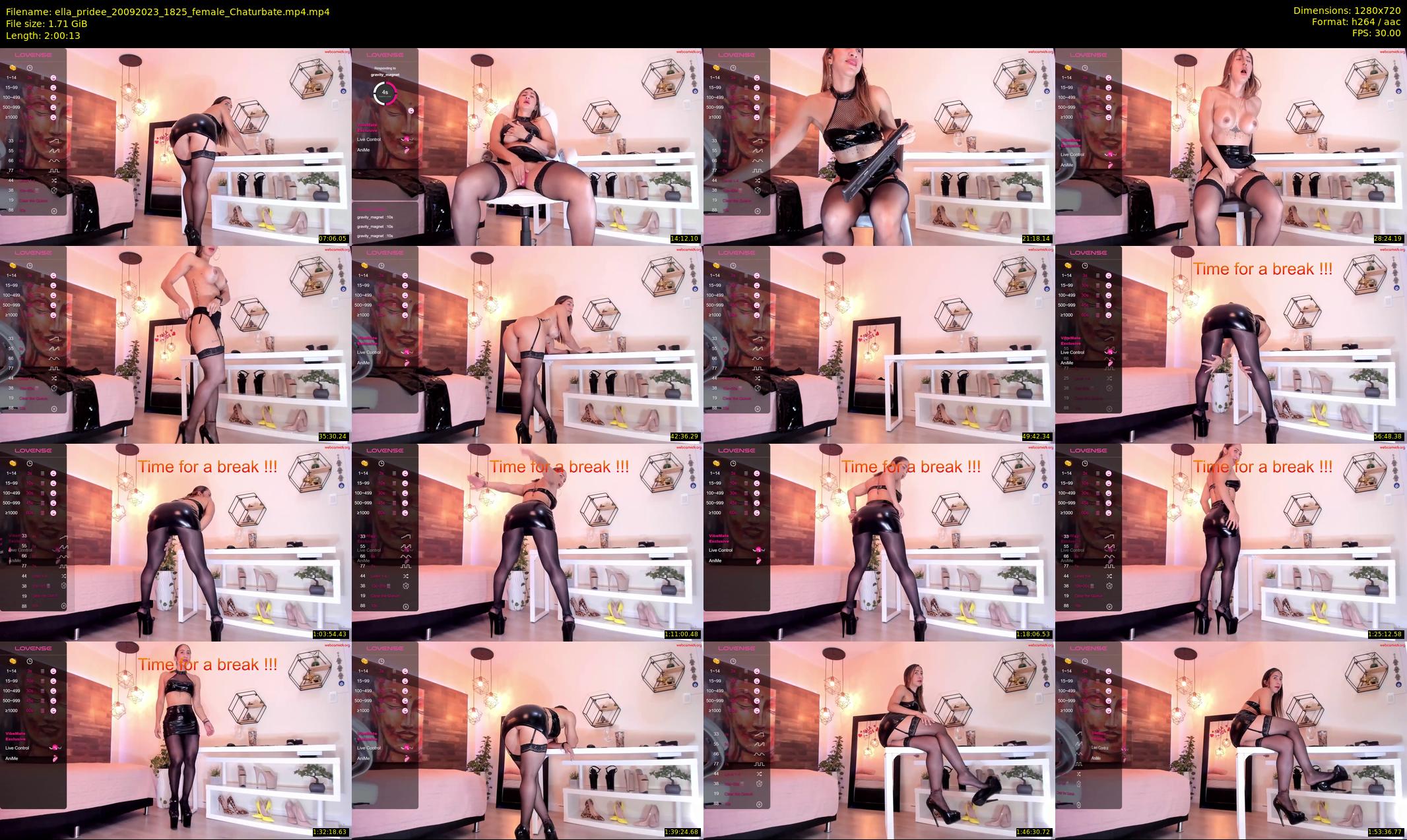 ella_pridee — 121 minute Chaturbate female cam show recording, 720p, Sep 20, 2023