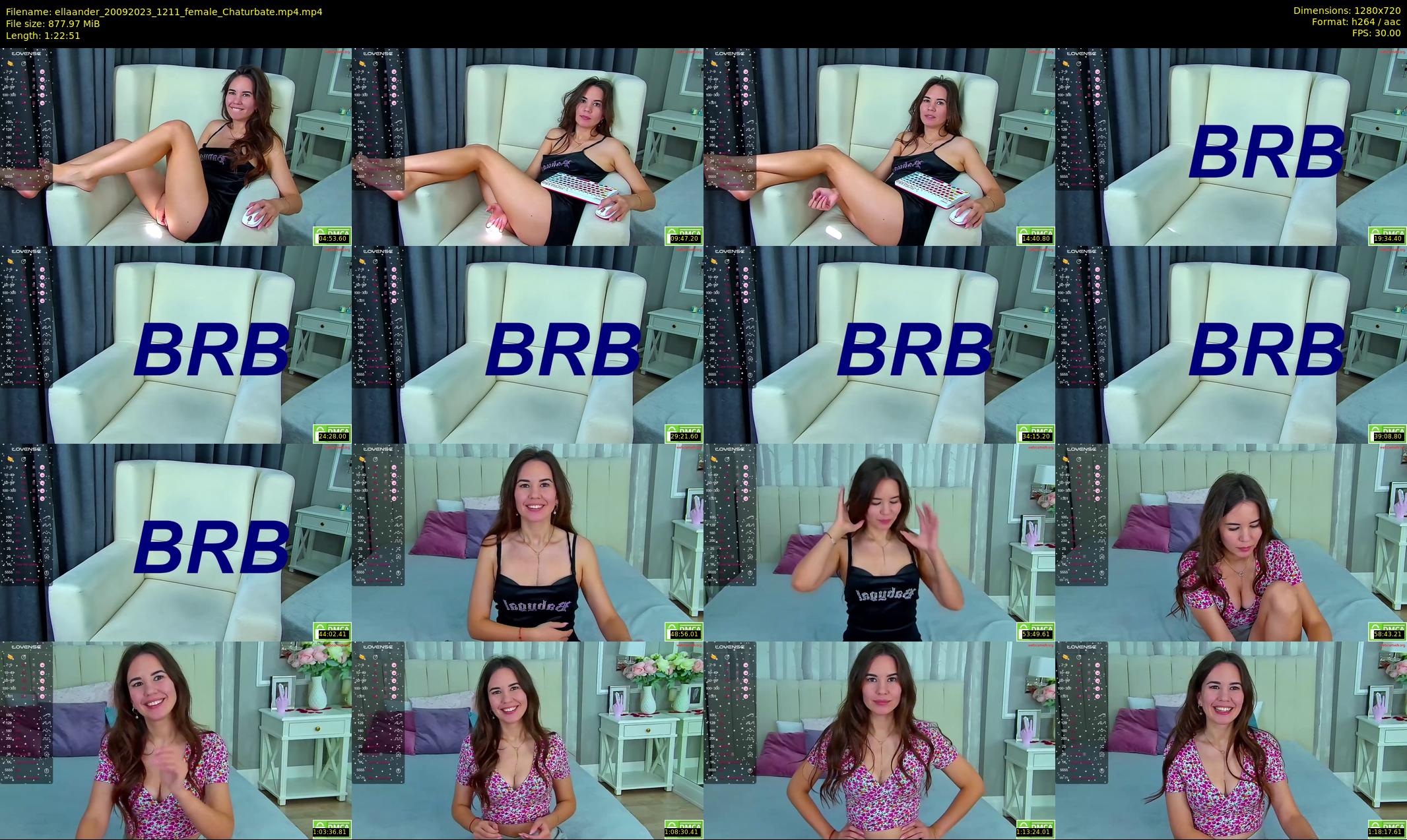 ellaander — 83 minute Chaturbate female cam show recording, 720p, Sep 20, 2023