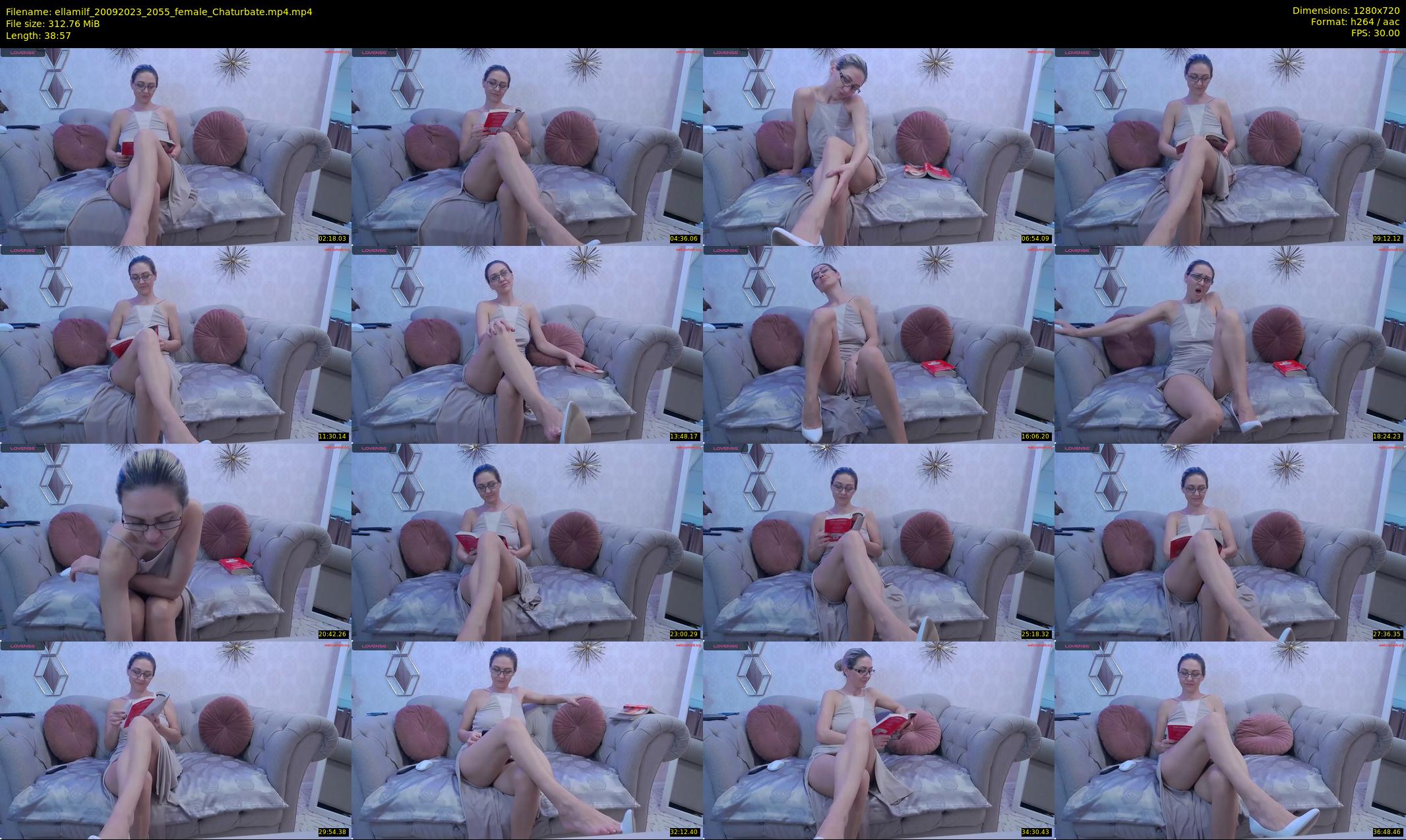 ellamilf — 39 minute Chaturbate female cam show recording, 720p, Sep 20, 2023