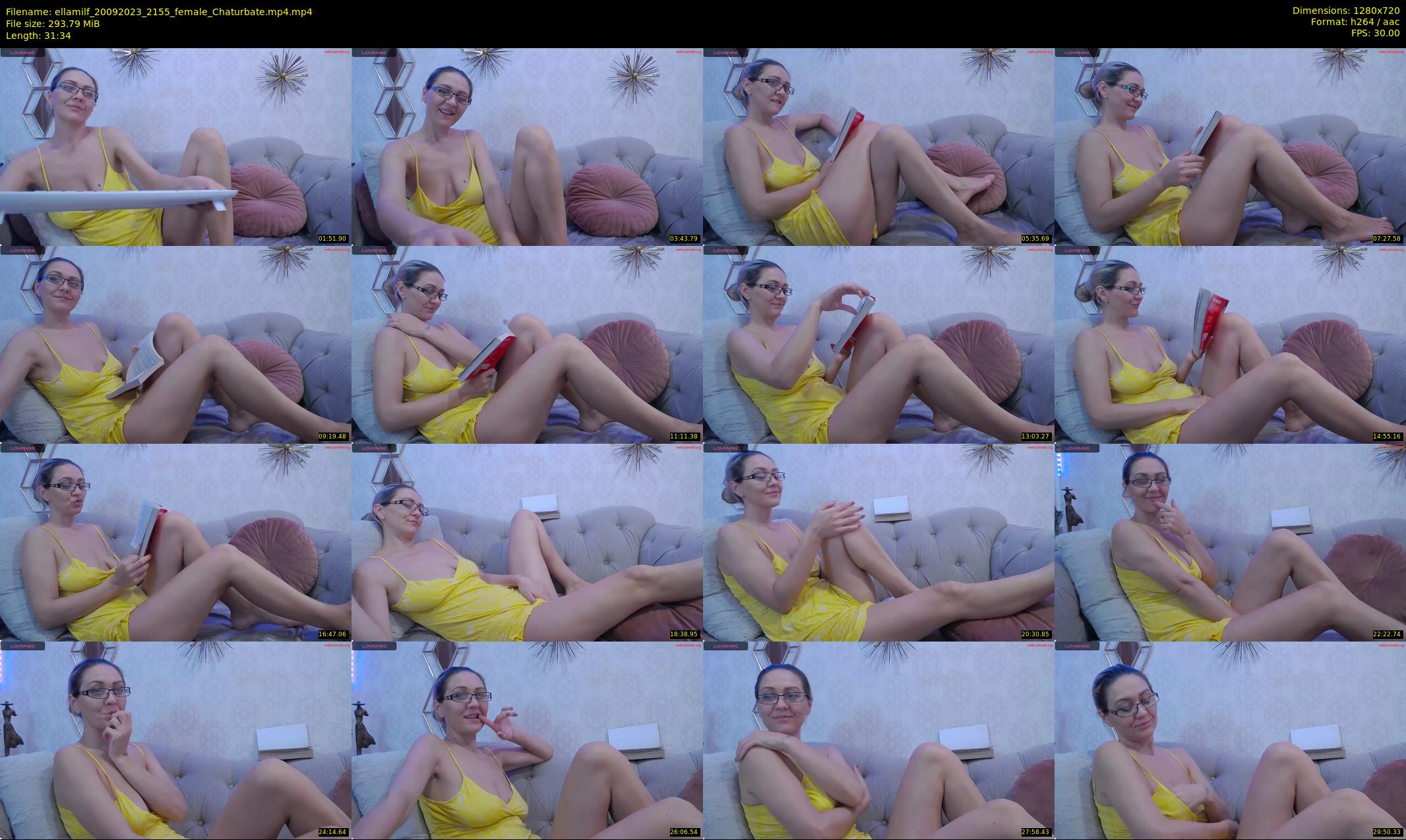 ellamilf — 32 minute Chaturbate female cam show recording, 720p, Sep 20, 2023