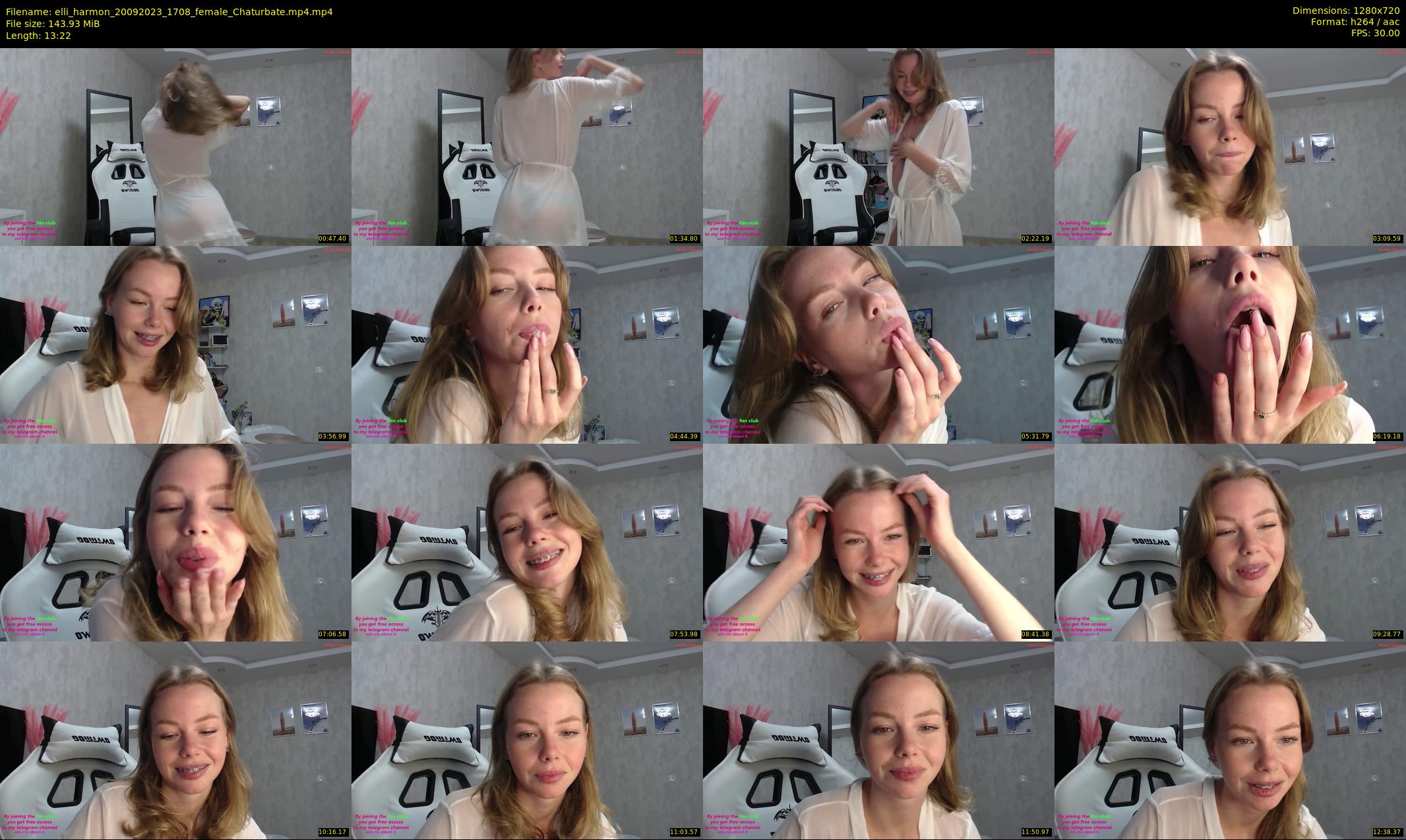elli_harmon — 14 minute Chaturbate female cam show recording, 720p, Sep 20, 2023