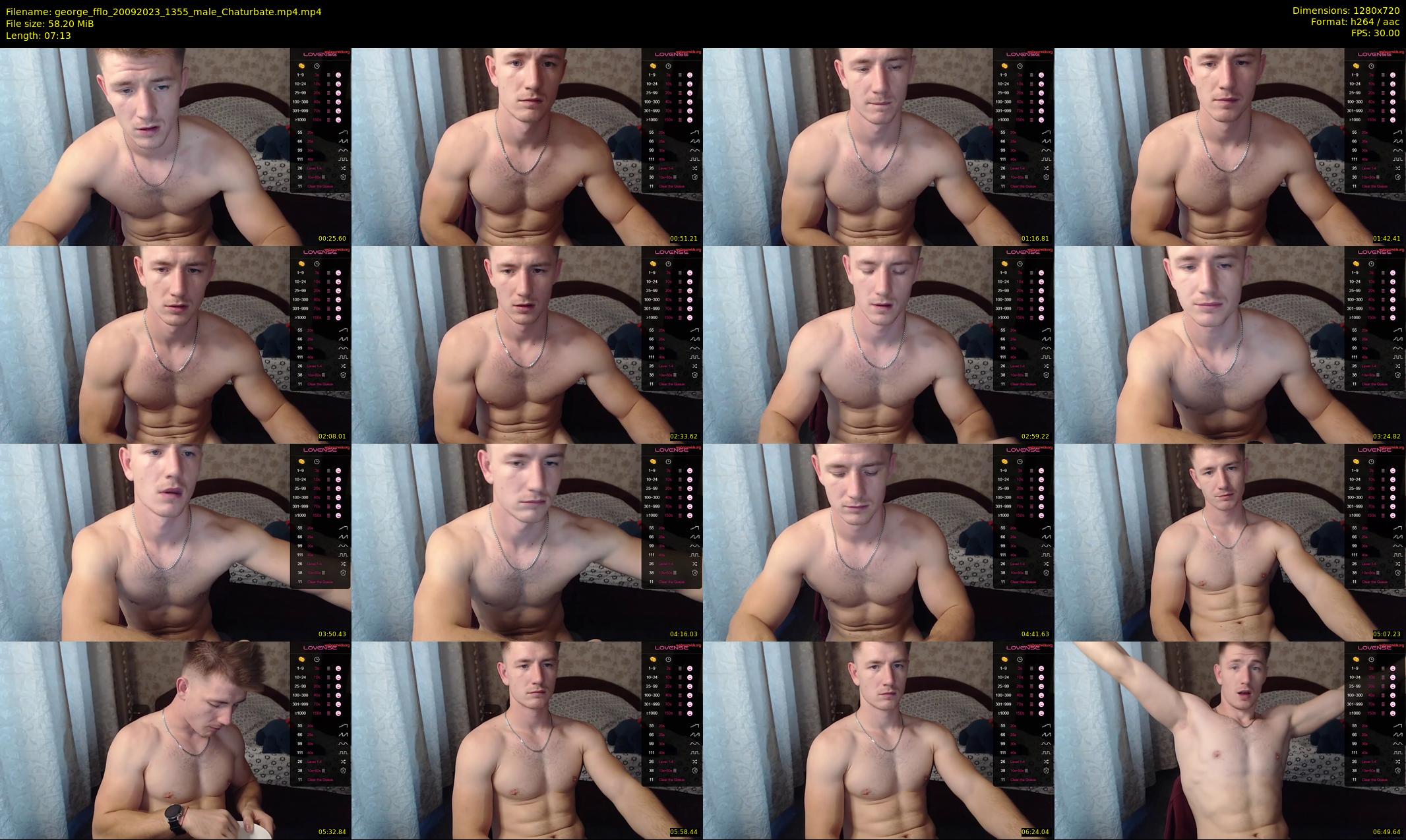 george_fflo — 8 minute Chaturbate male cam show recording, 720p, Sep 20, 2023