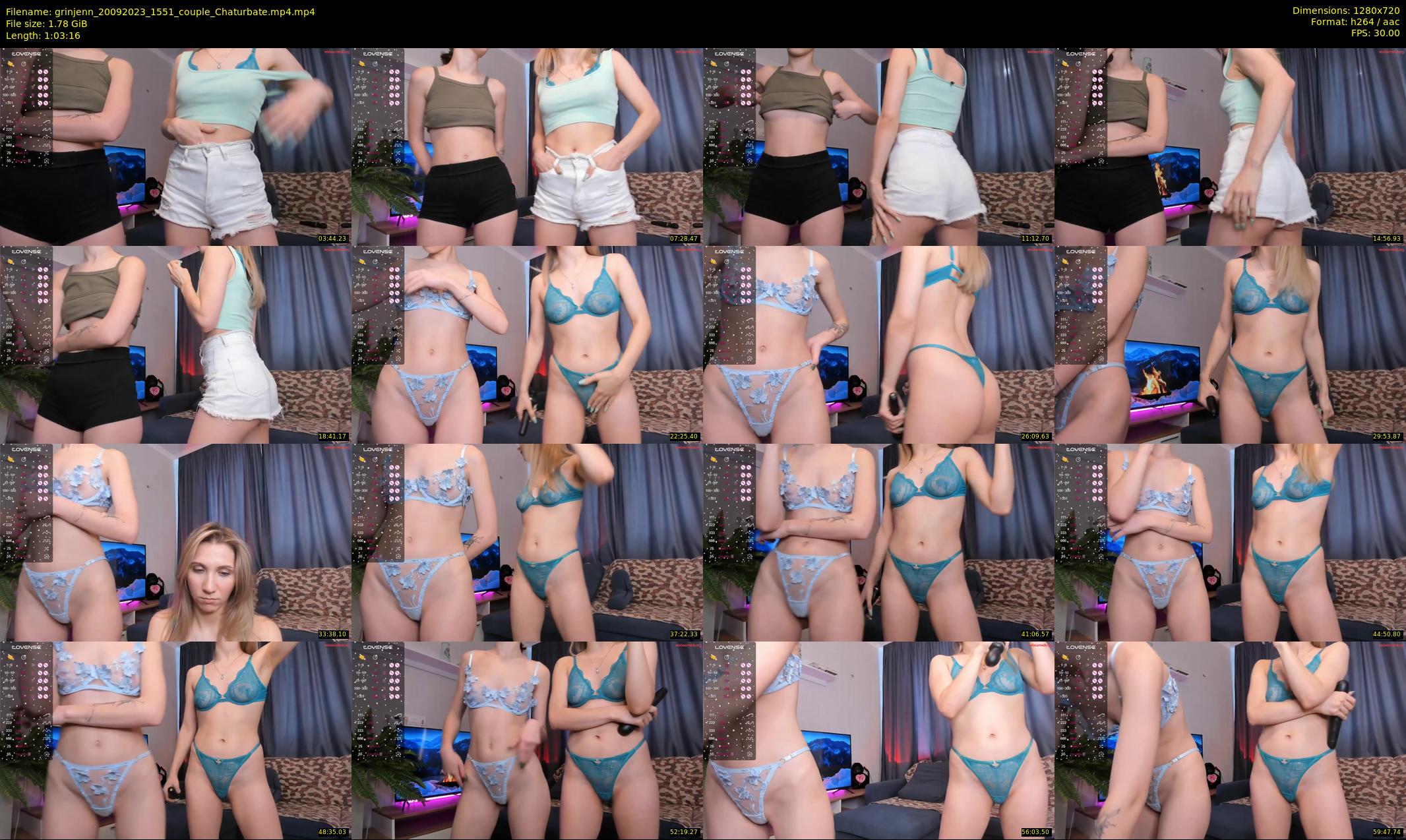 grinjenn — 64 minute Chaturbate female cam show recording, 720p, Sep 20, 2023