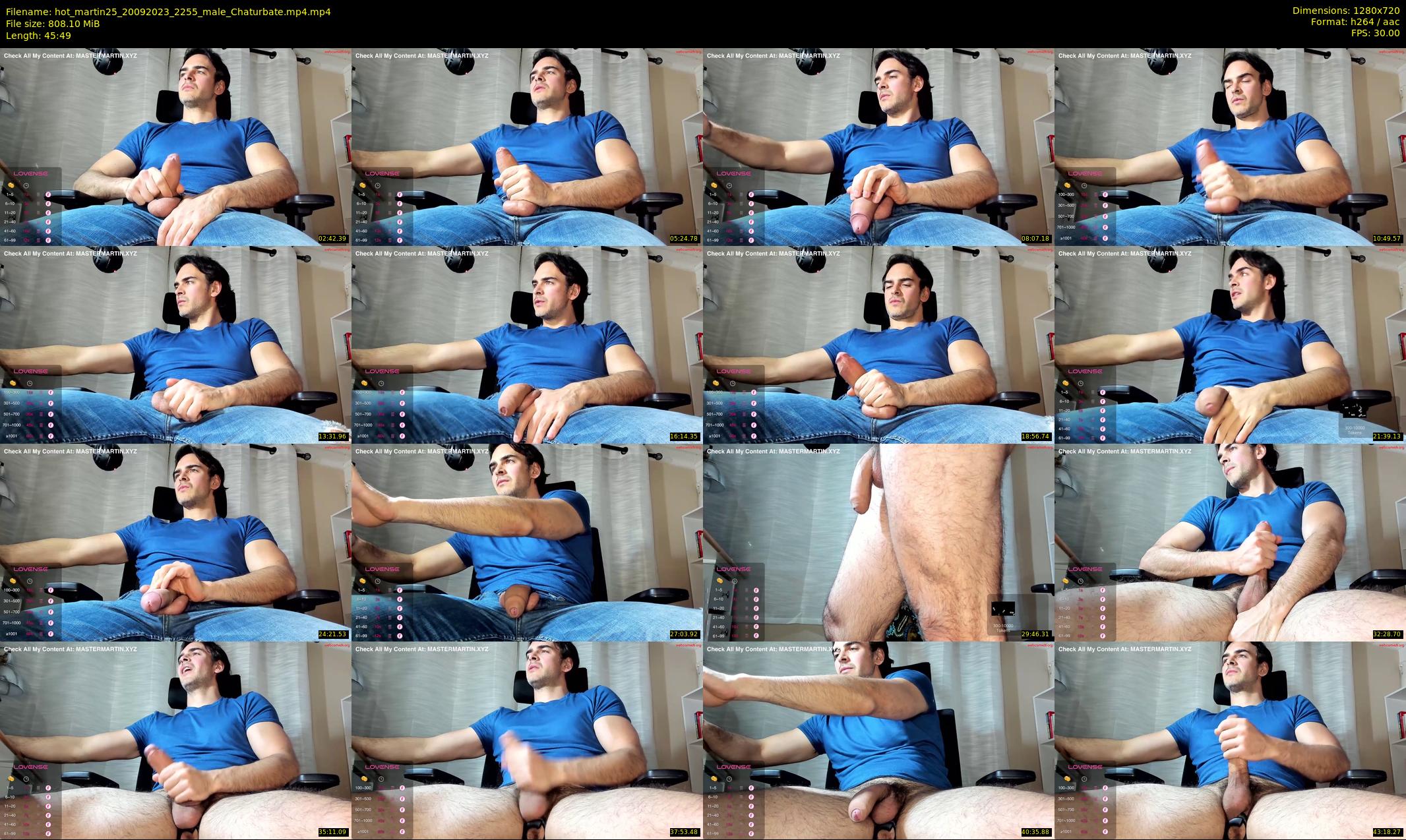 hot_martin25 — 46 minute Chaturbate male cam show recording, 720p, Sep 20, 2023