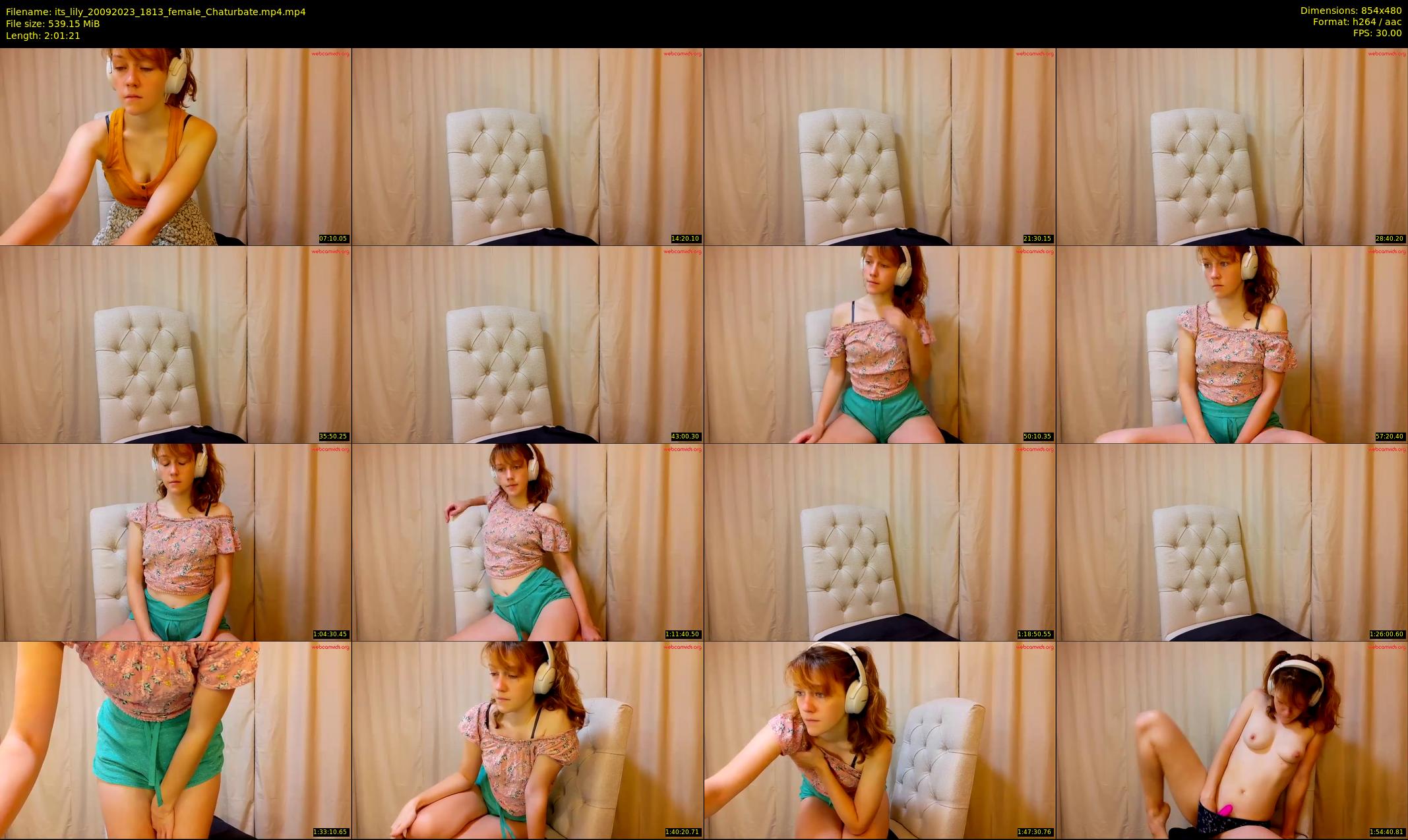 its_lily — 122 minute Chaturbate female cam show recording, 480p, Sep 20, 2023