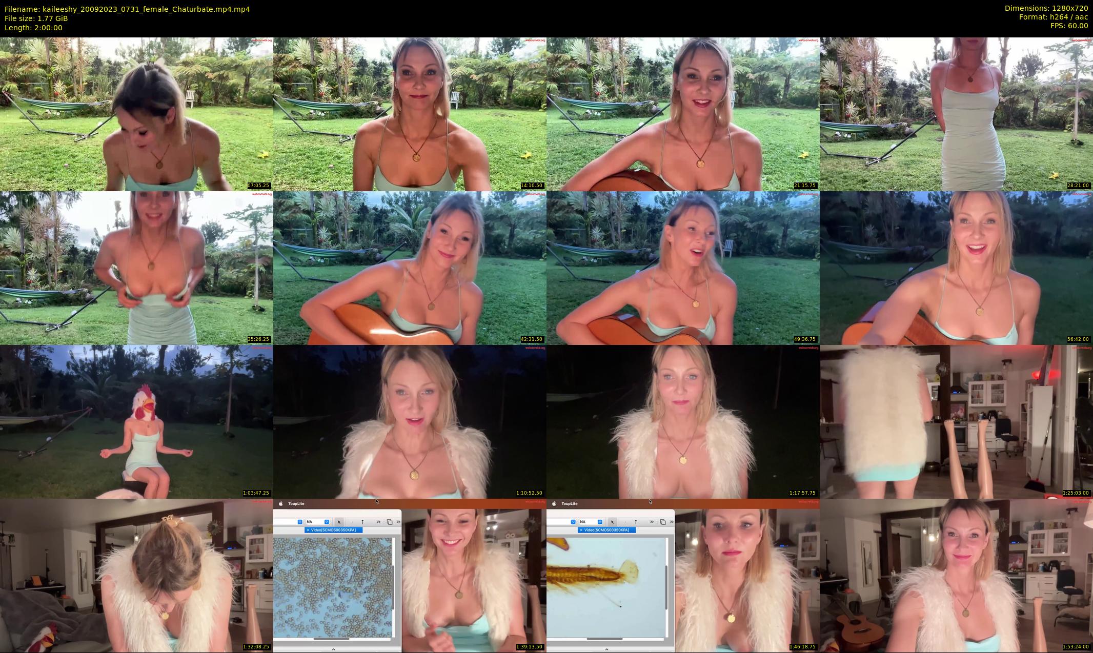 kaileeshy — 120 minute Chaturbate female cam show recording, 720p, Sep 20, 2023