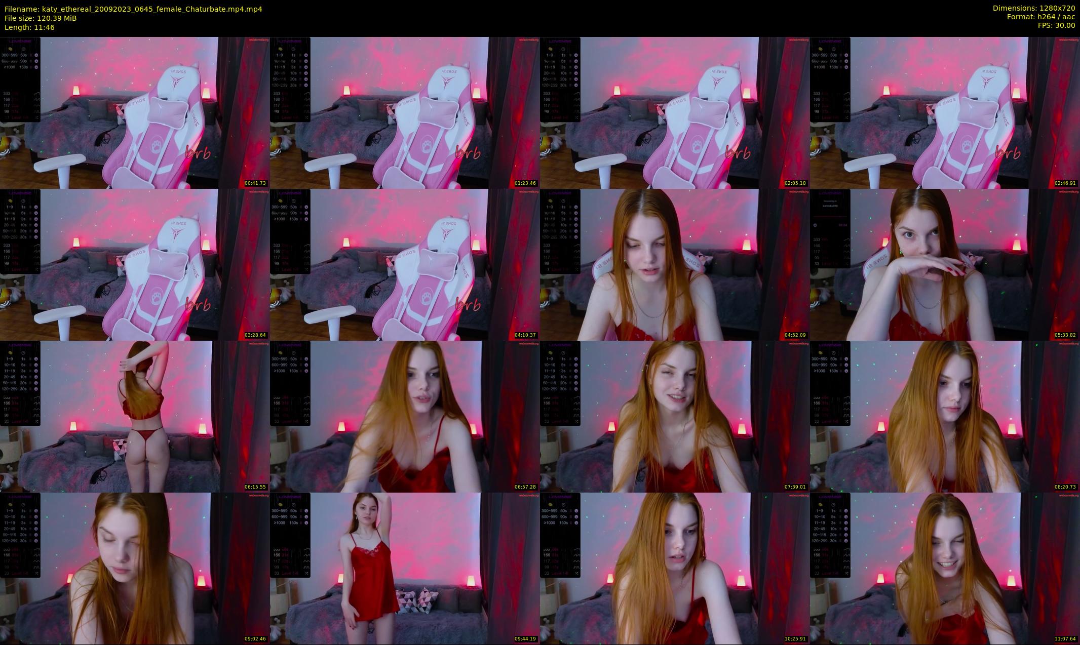 katy_ethereal — 12 minute Chaturbate female cam show recording, 720p, Sep 20, 2023