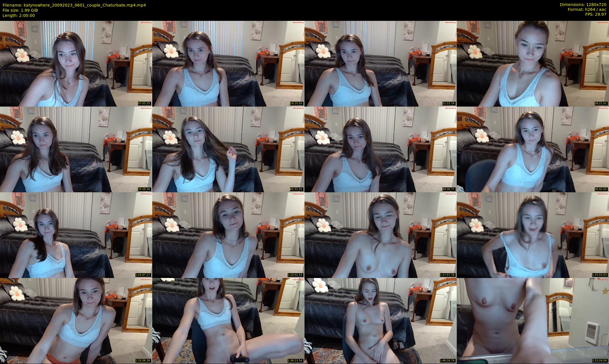 katynowhere — 120 minute Chaturbate female cam show recording, 720p, Sep 20, 2023