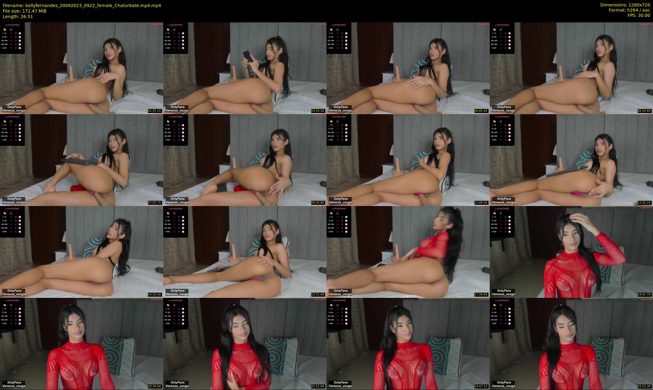 kellyfernandes — 27 minute Chaturbate female cam show recording, 720p, Sep 20, 2023