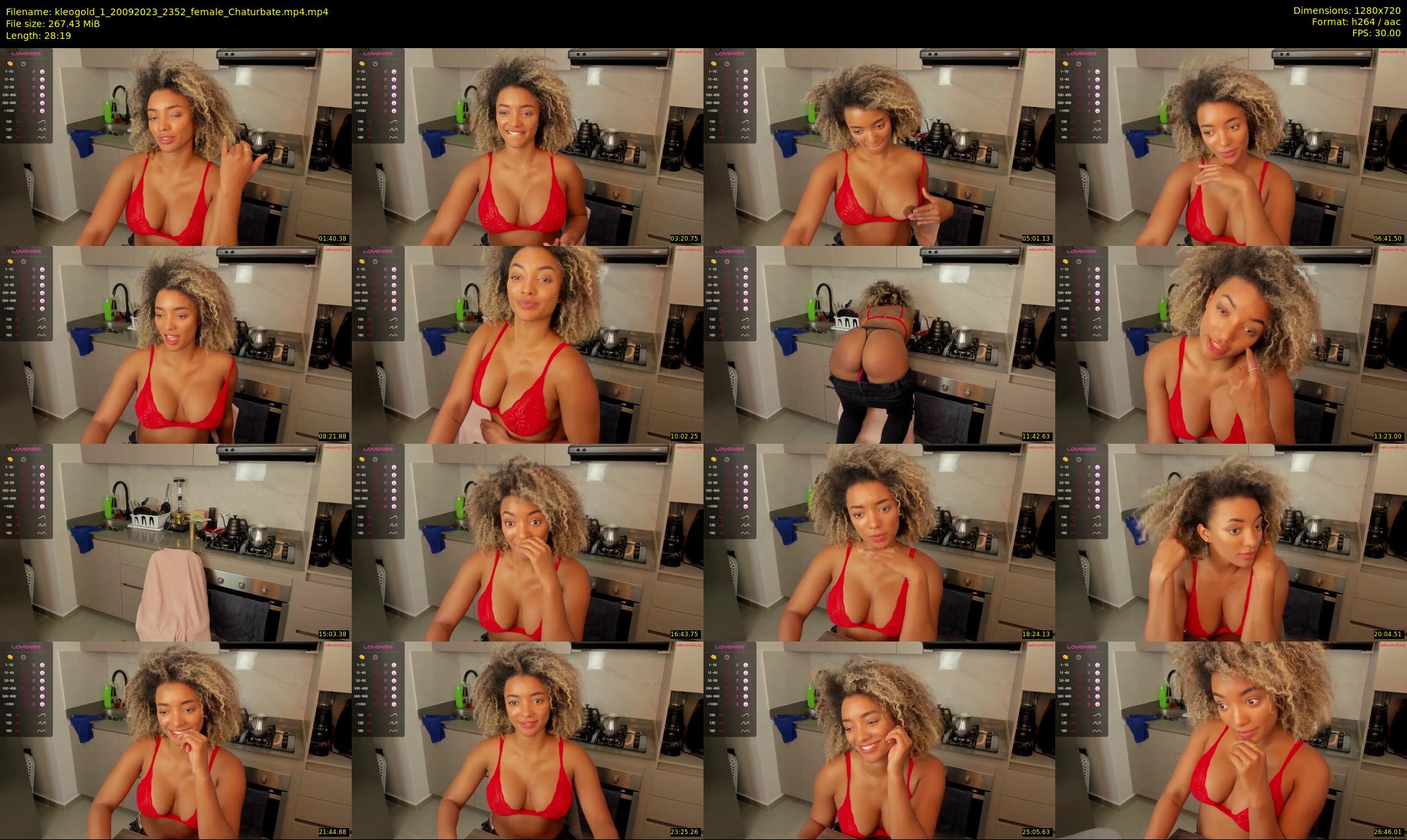 kleogold_1 — 29 minute Chaturbate female cam show recording, 720p, Sep 20, 2023