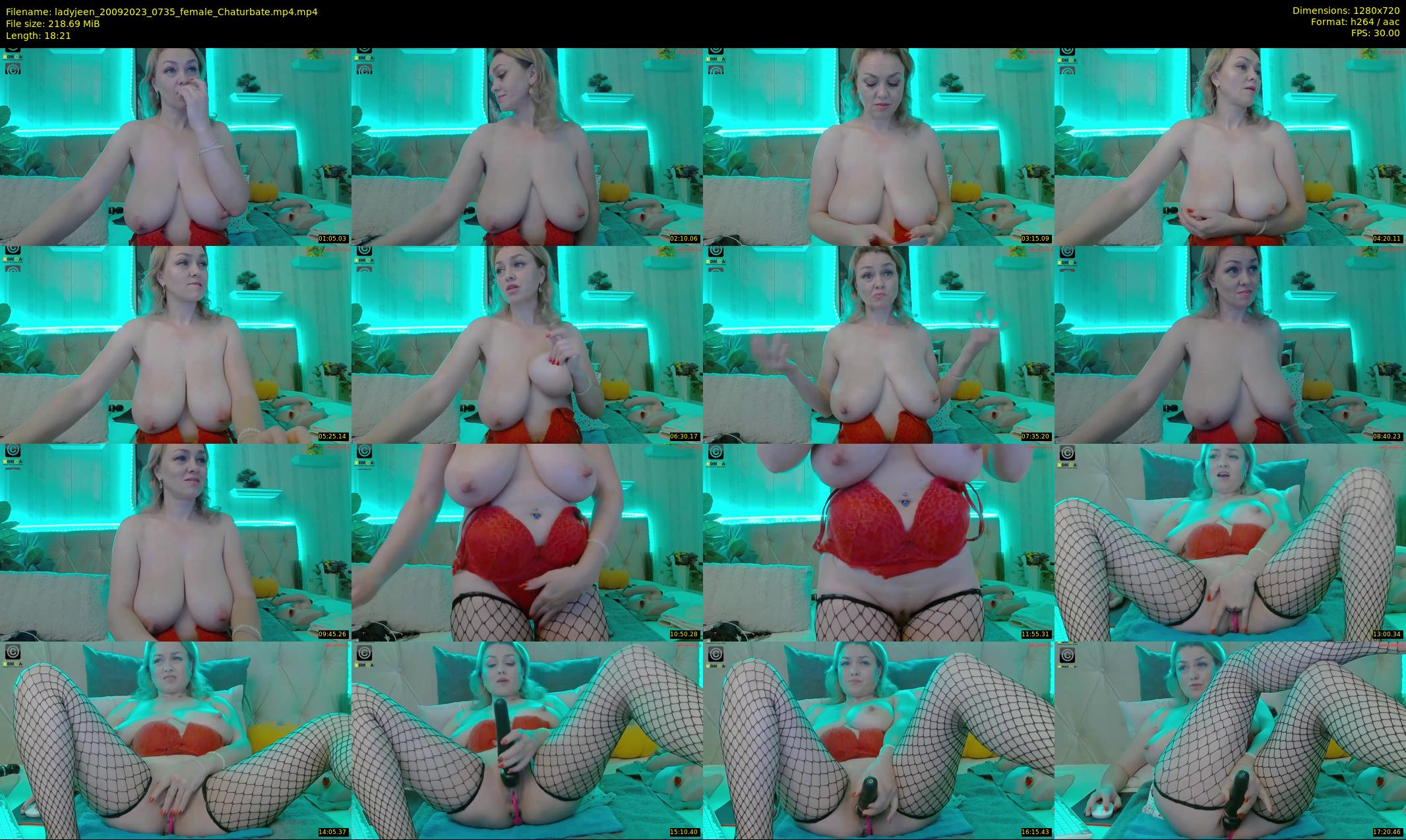 ladyjeen — 19 minute Chaturbate female cam show recording, 720p, Sep 20, 2023