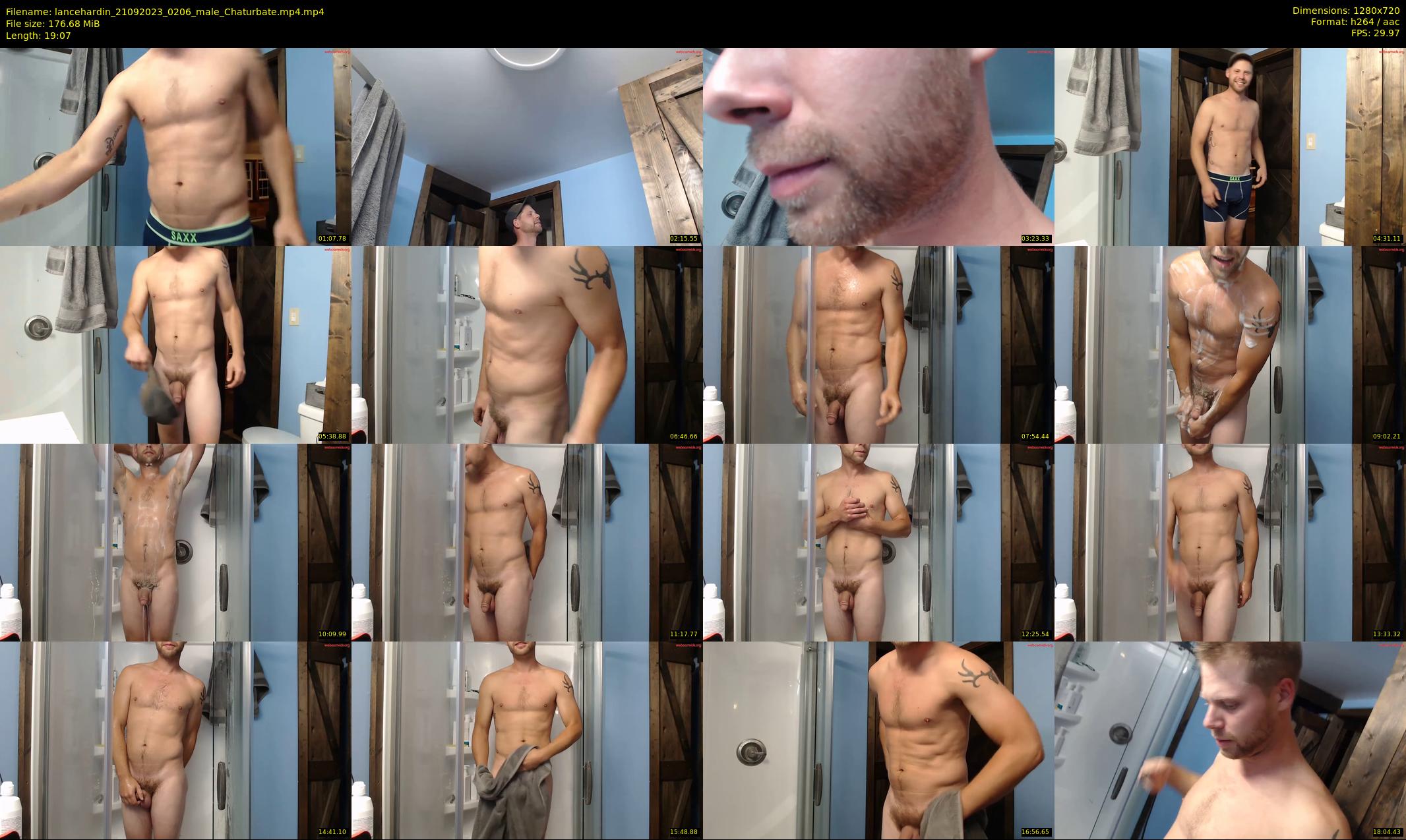 lancehardin — 20 minute Chaturbate male cam show recording, 720p, Sep 21, 2023