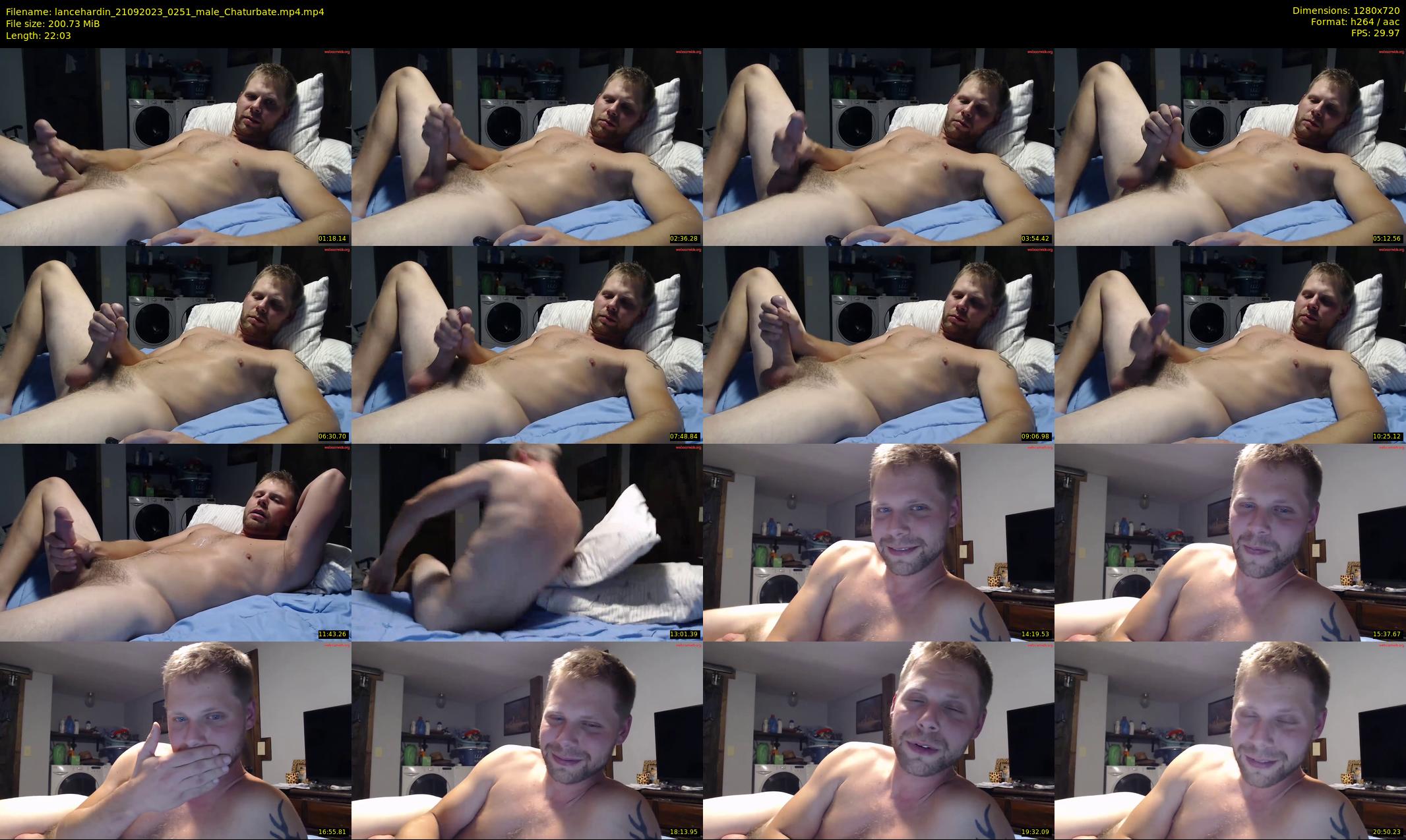 lancehardin — 23 minute Chaturbate male cam show recording, 720p, Sep 21, 2023