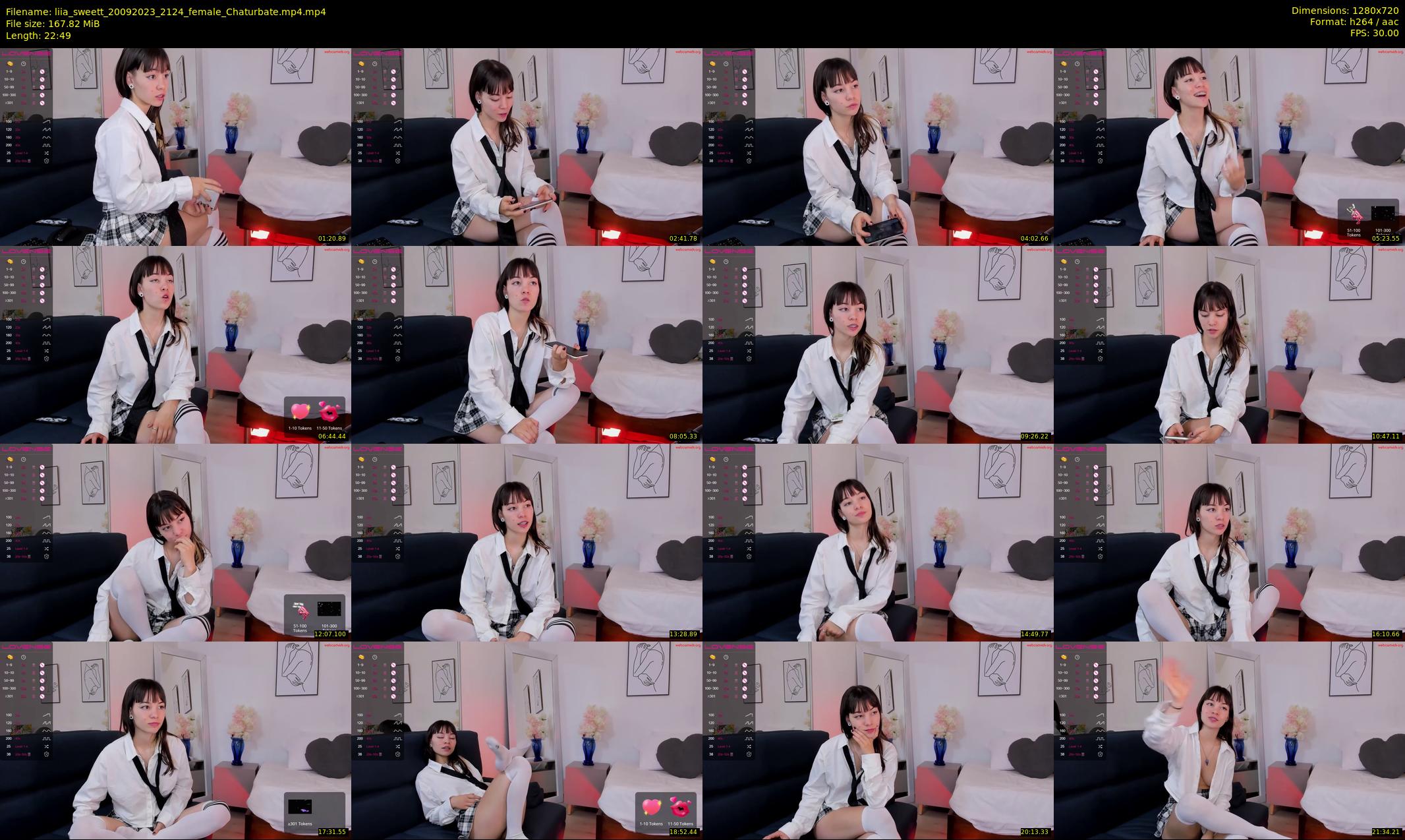 liia_sweett — 23 minute Chaturbate female cam show recording, 720p, Sep 20, 2023