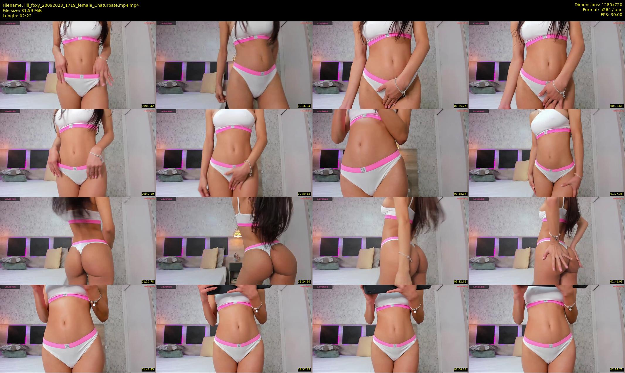 lili_foxy — 3 minute Chaturbate female cam show recording, 720p, Sep 20, 2023
