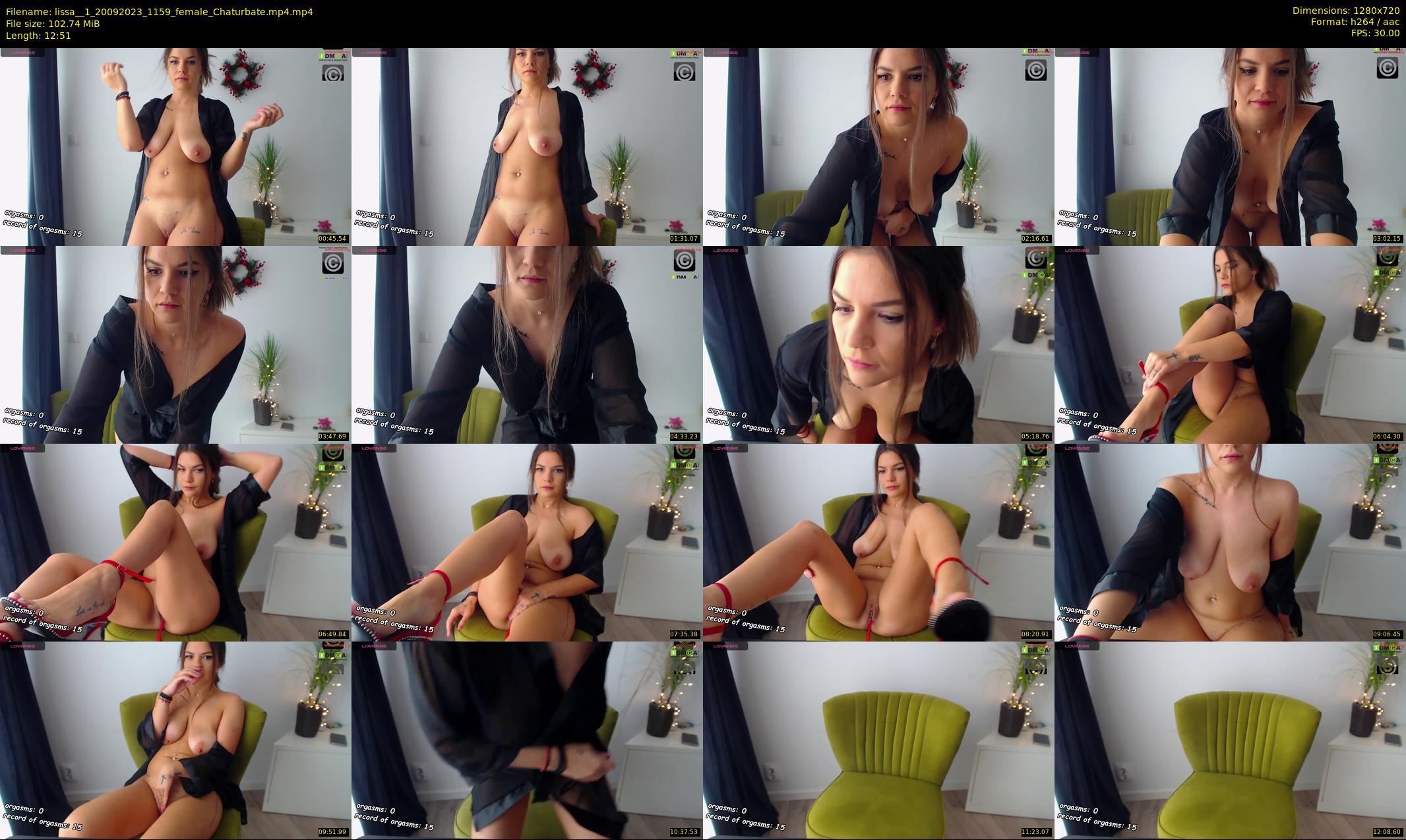 lissa__1 — 13 minute Chaturbate female cam show recording, 720p, Sep 20, 2023
