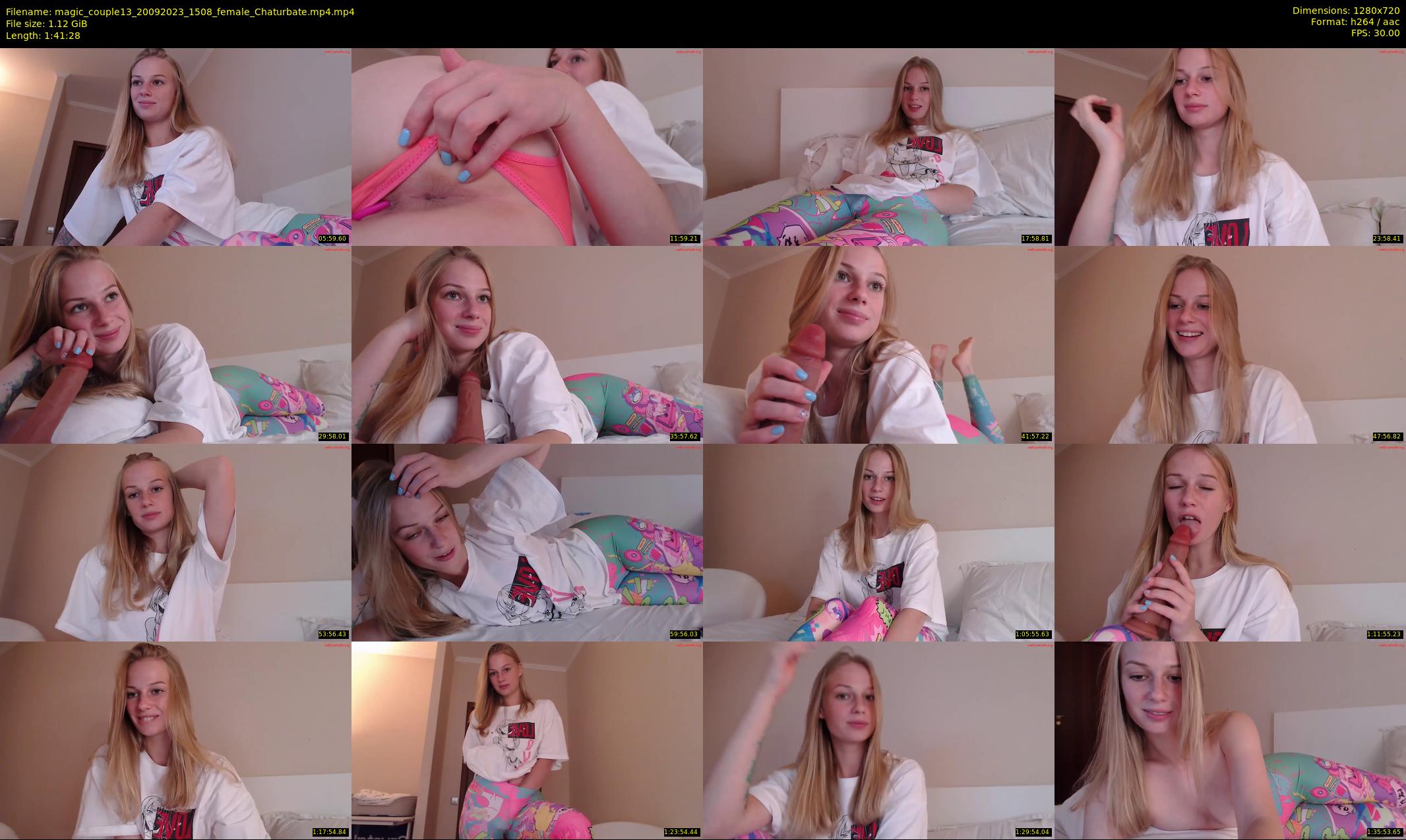 magic_couple13 — 102 minute Chaturbate couple cam show recording, 720p, Sep 20, 2023