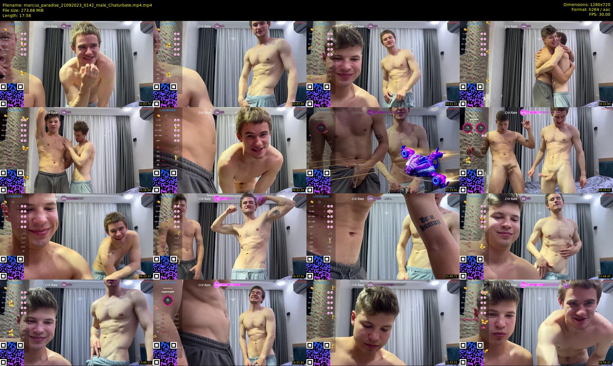 marcus_paradise — 18 minute Chaturbate male cam show recording, 720p, Sep 21, 2023