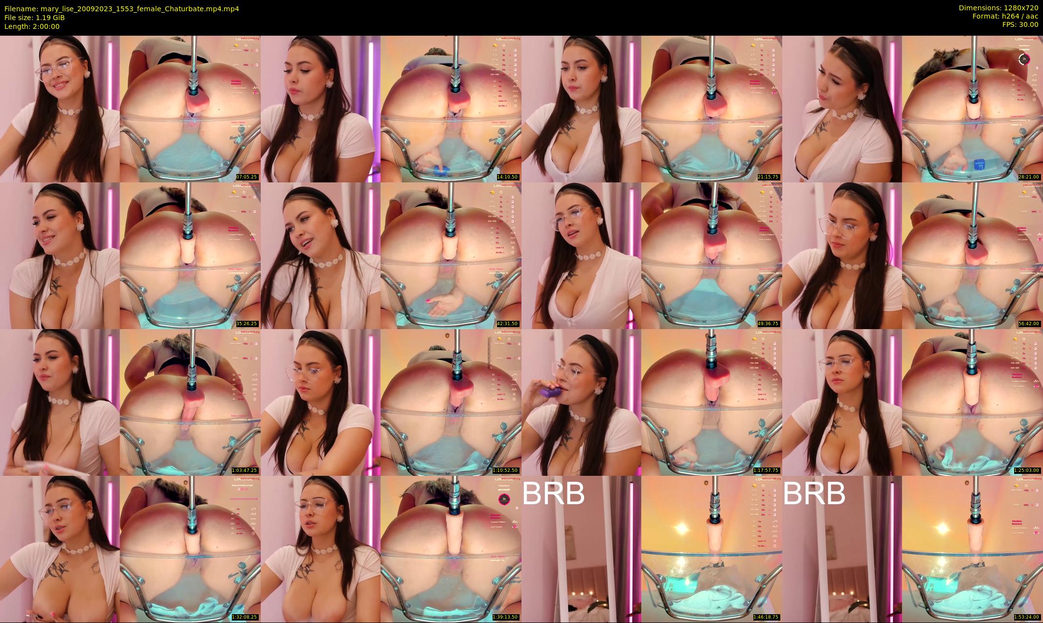 mary_lise — 120 minute Chaturbate couple cam show recording, 720p, Sep 20, 2023