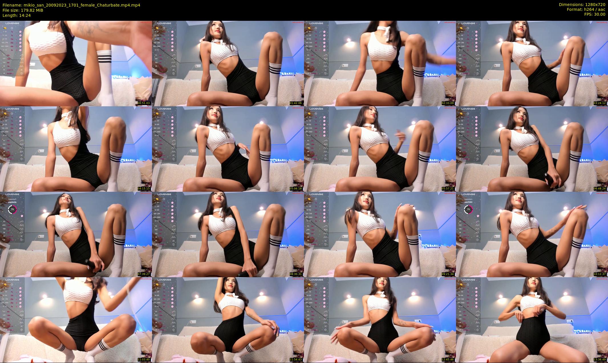 mikio_san — 15 minute Chaturbate female cam show recording, 720p, Sep 20, 2023