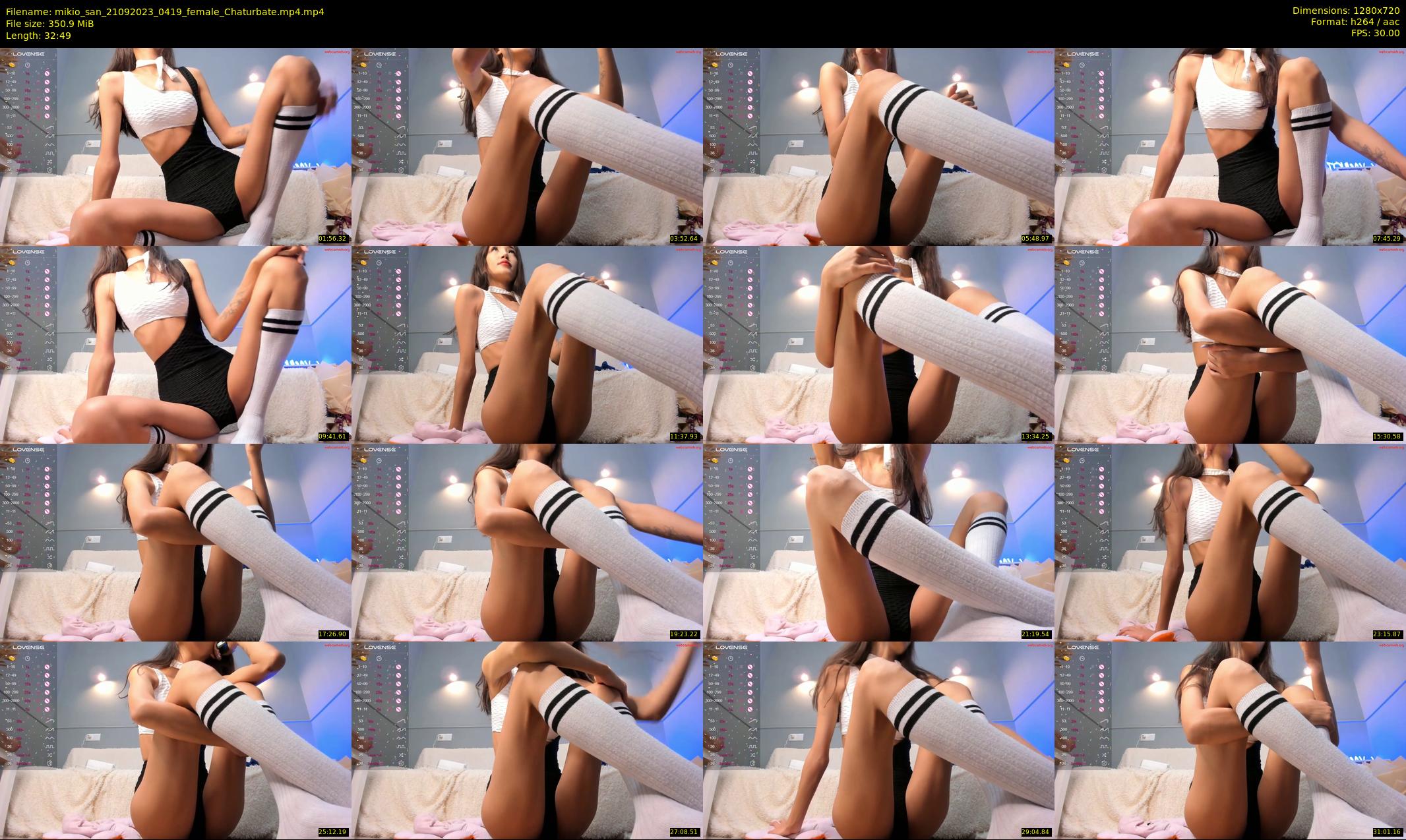 mikio_san — 33 minute Chaturbate female cam show recording, 720p, Sep 21, 2023