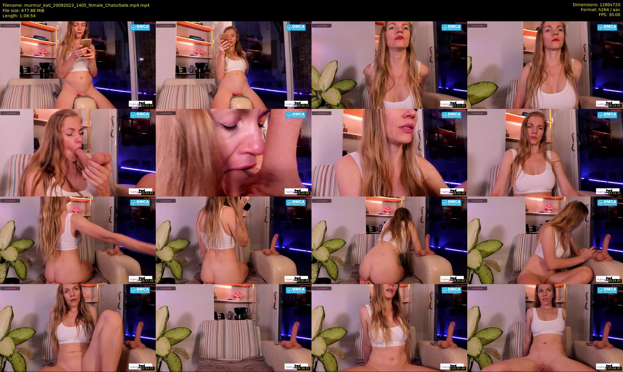 murmur_kati — 69 minute Chaturbate female cam show recording, 720p, Sep 20, 2023