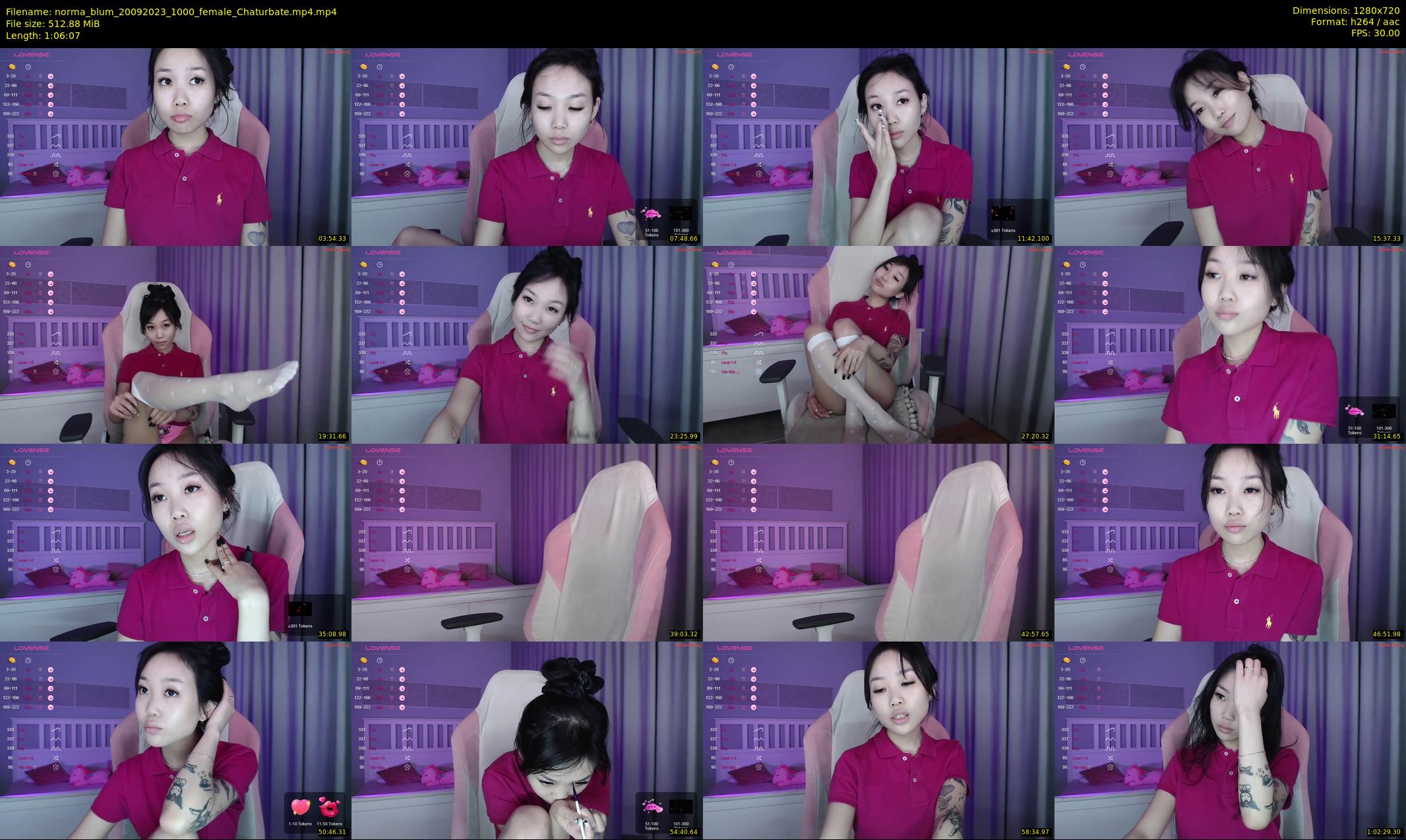 norma_blum — 67 minute Chaturbate female cam show recording, 720p, Sep 20, 2023