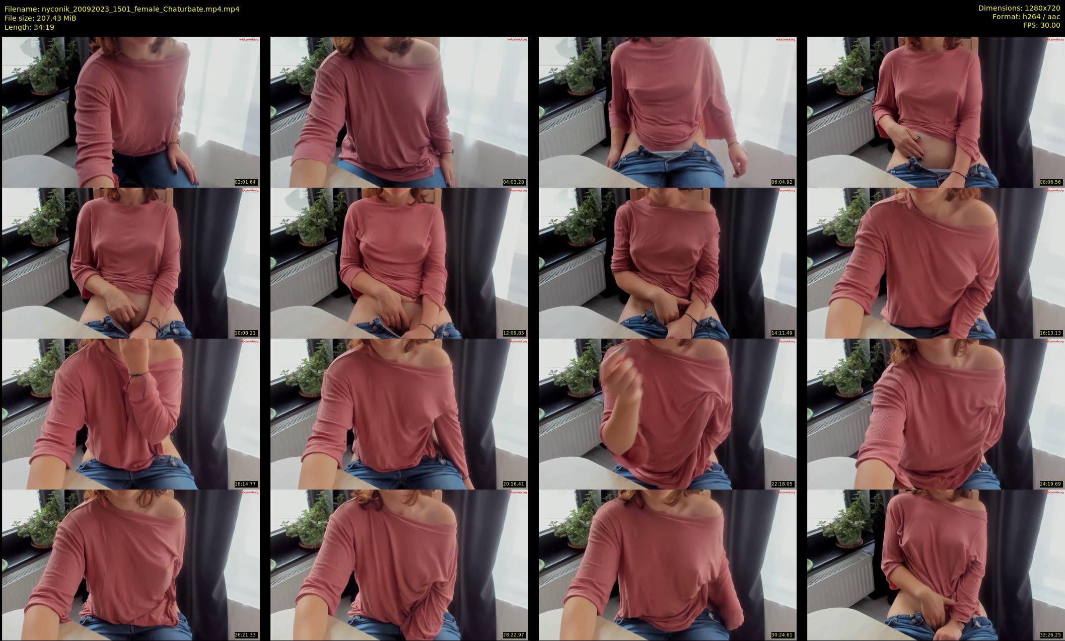 nyconik — 35 minute Chaturbate female cam show recording, 720p, Sep 20, 2023