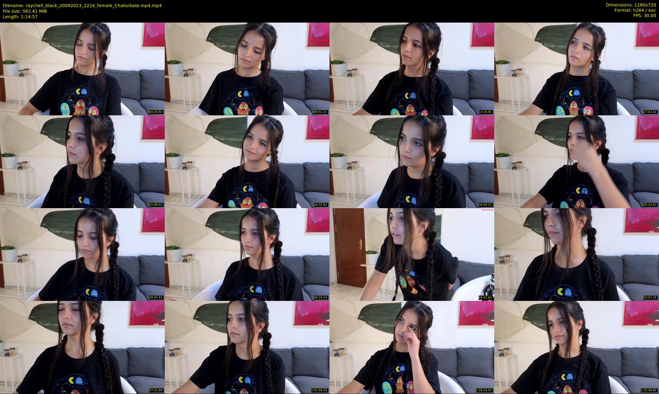 raychell_black — 75 minute Chaturbate female cam show recording, 720p, Sep 20, 2023