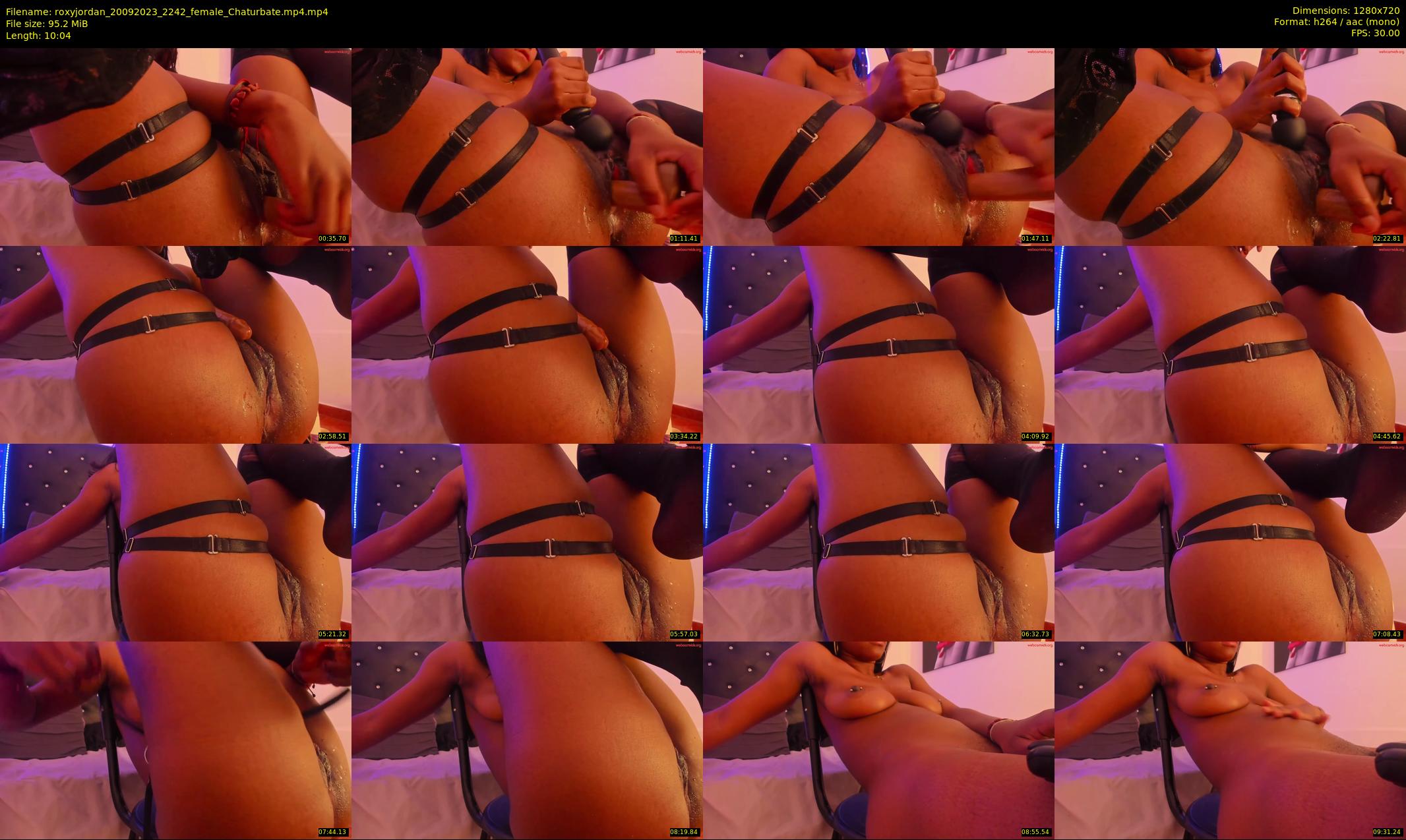 roxyjordan — 11 minute Chaturbate female cam show recording, 720p, Sep 20, 2023