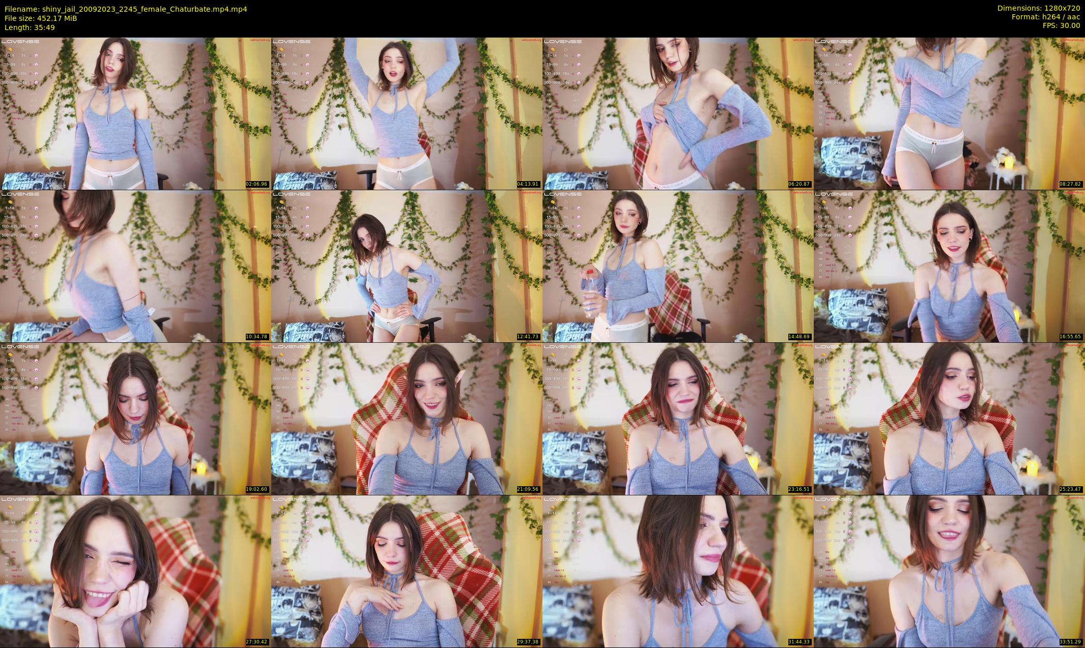 shiny_jail — 36 minute Chaturbate female cam show recording, 720p, Sep 20, 2023
