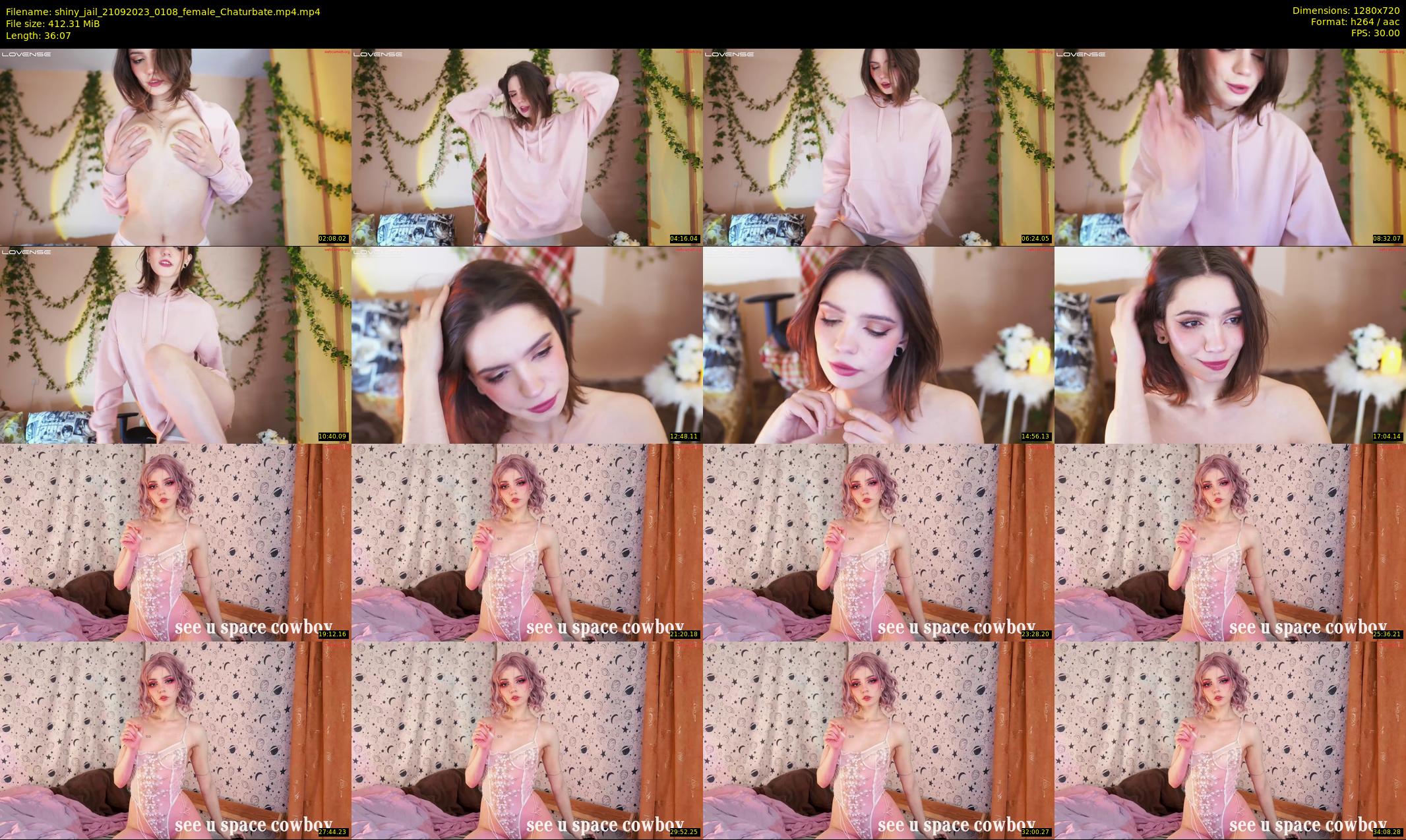 shiny_jail — 37 minute Chaturbate female cam show recording, 720p, Sep 21, 2023