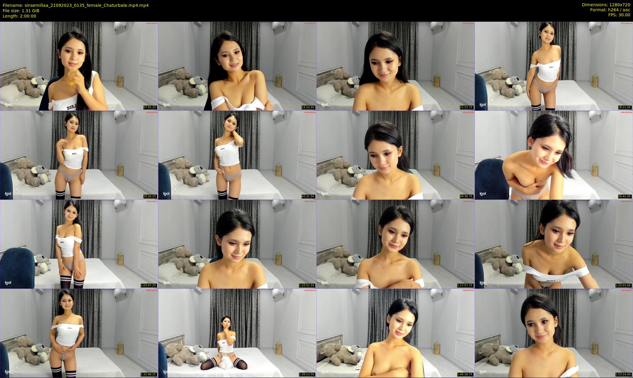 sinsemillaa — 120 minute Chaturbate female cam show recording, 720p, Sep 21, 2023