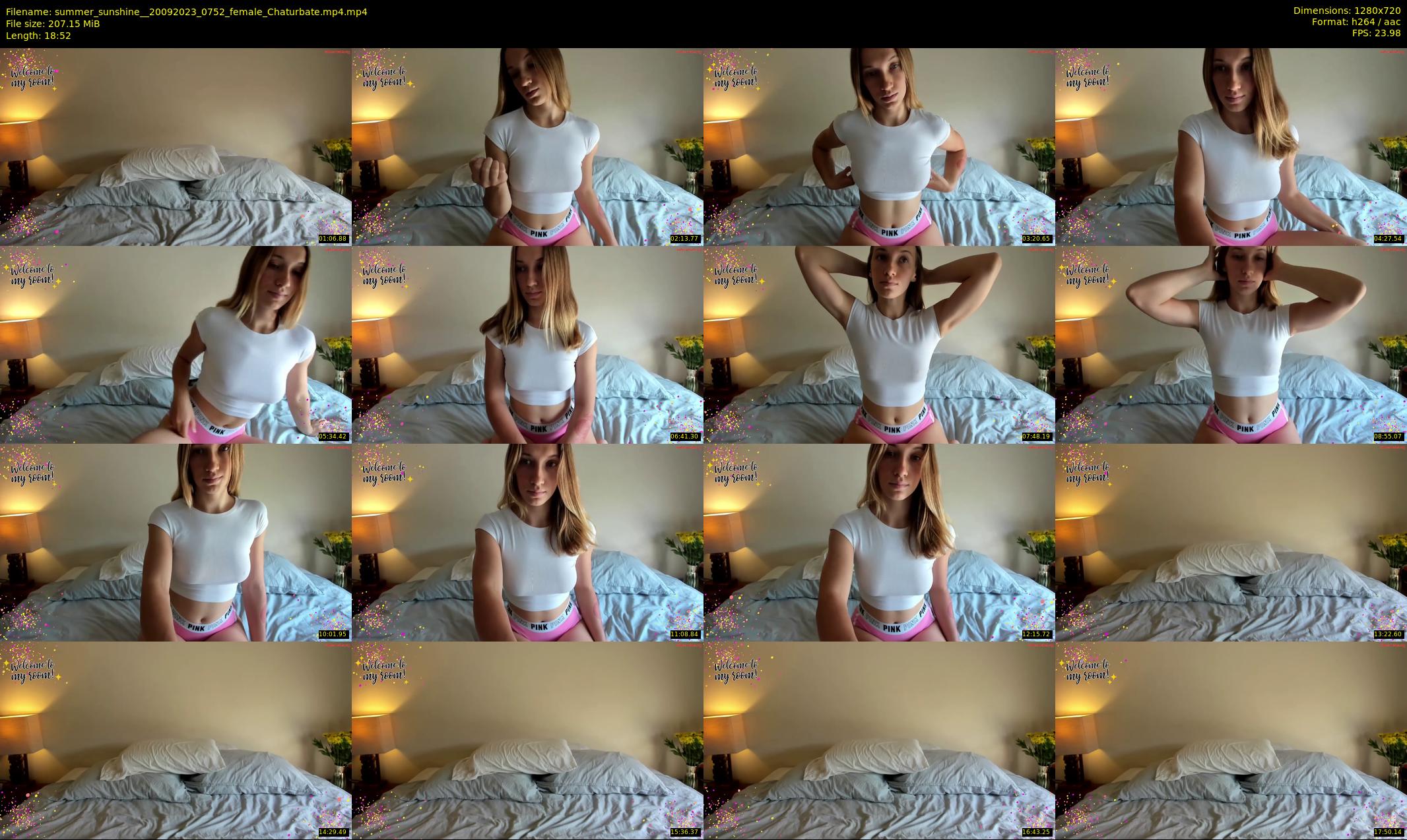summer_sunshine_ — 19 minute Chaturbate female cam show recording, 720p, Sep 20, 2023