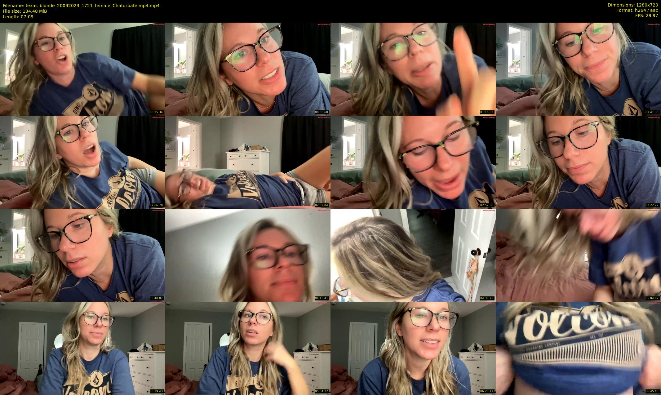 texas_blonde — 8 minute Chaturbate female cam show recording, 720p, Sep 20, 2023