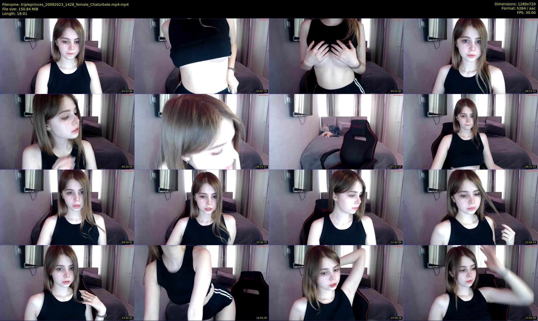tripleprinces — 19 minute Chaturbate female cam show recording, 720p, Sep 20, 2023