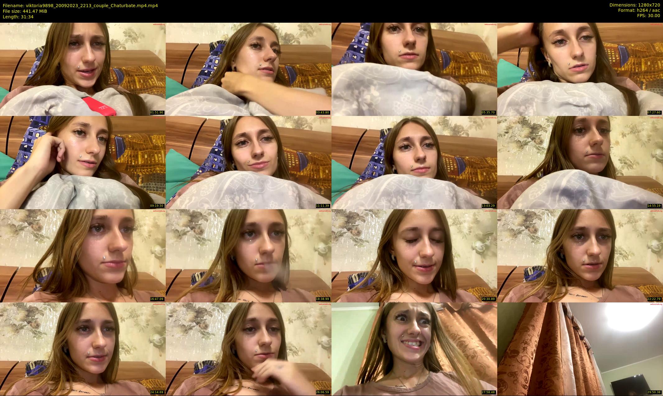 viktoria9898 — 32 minute Chaturbate couple cam show recording, 720p, Sep 20, 2023