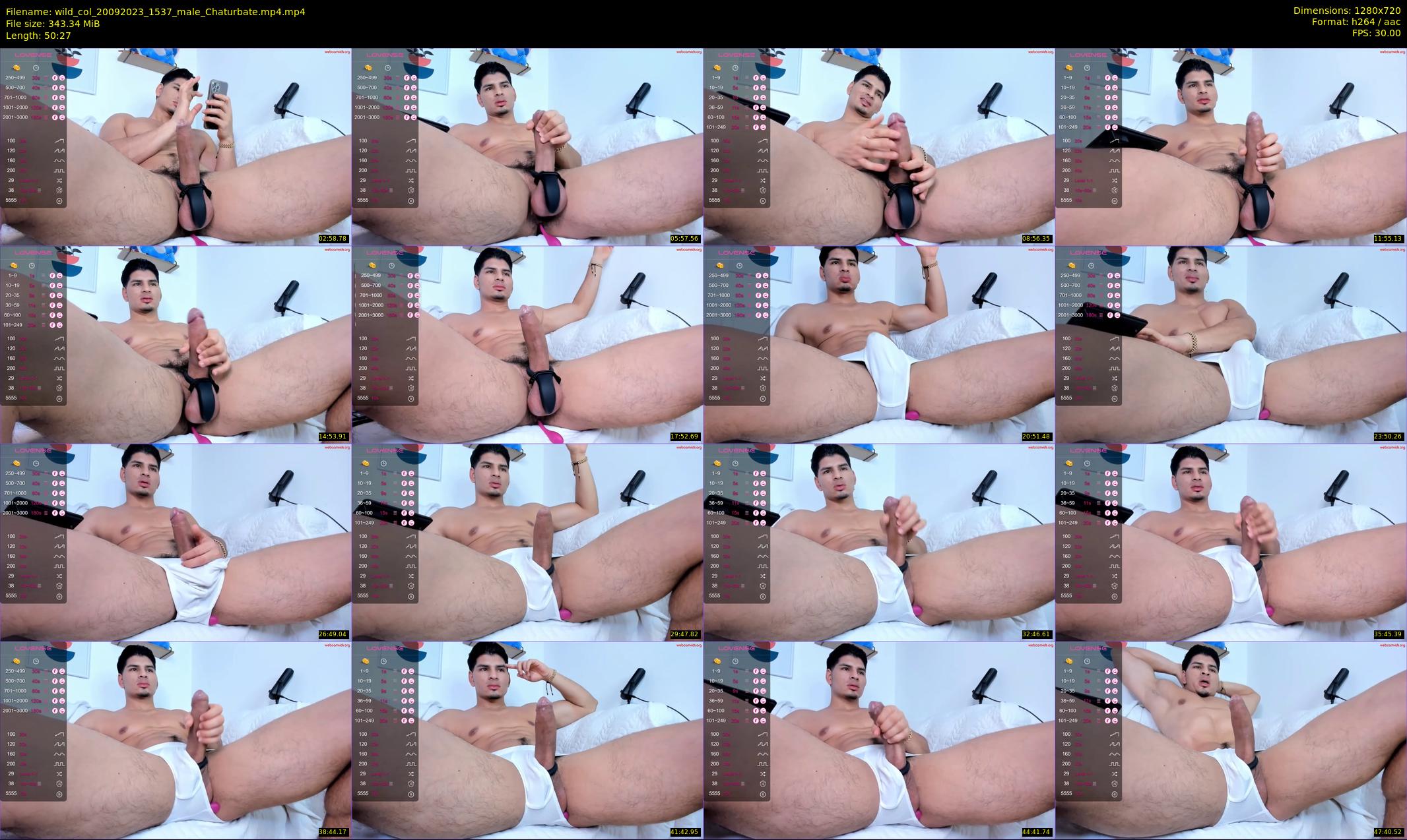 wild_col — 51 minute Chaturbate male cam show recording, 720p, Sep 20, 2023