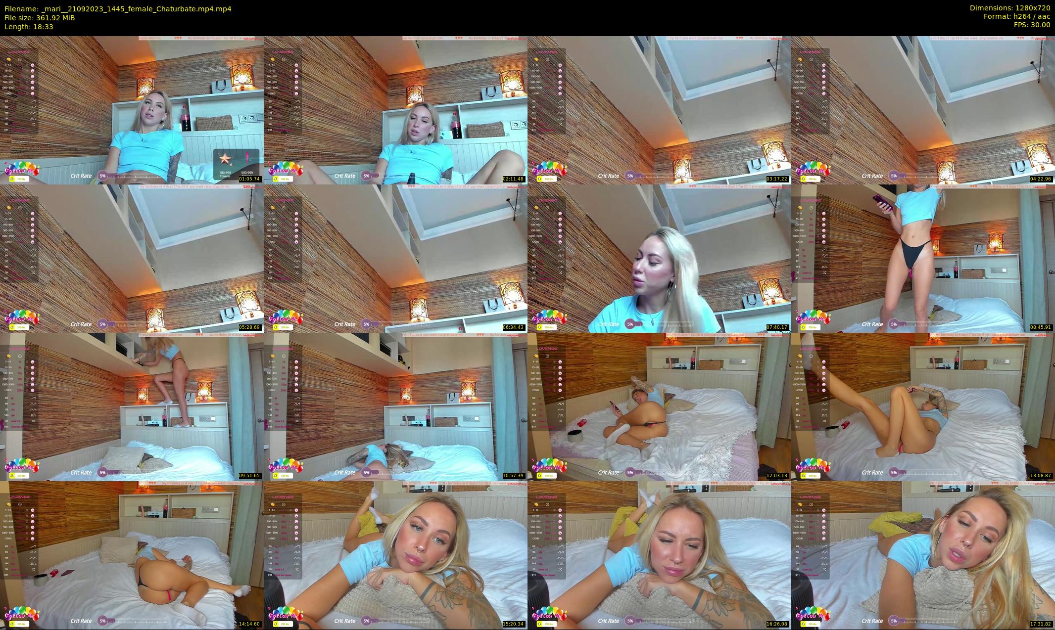 _mari_ — 19 minute Chaturbate female cam show recording, 720p, Sep 21, 2023